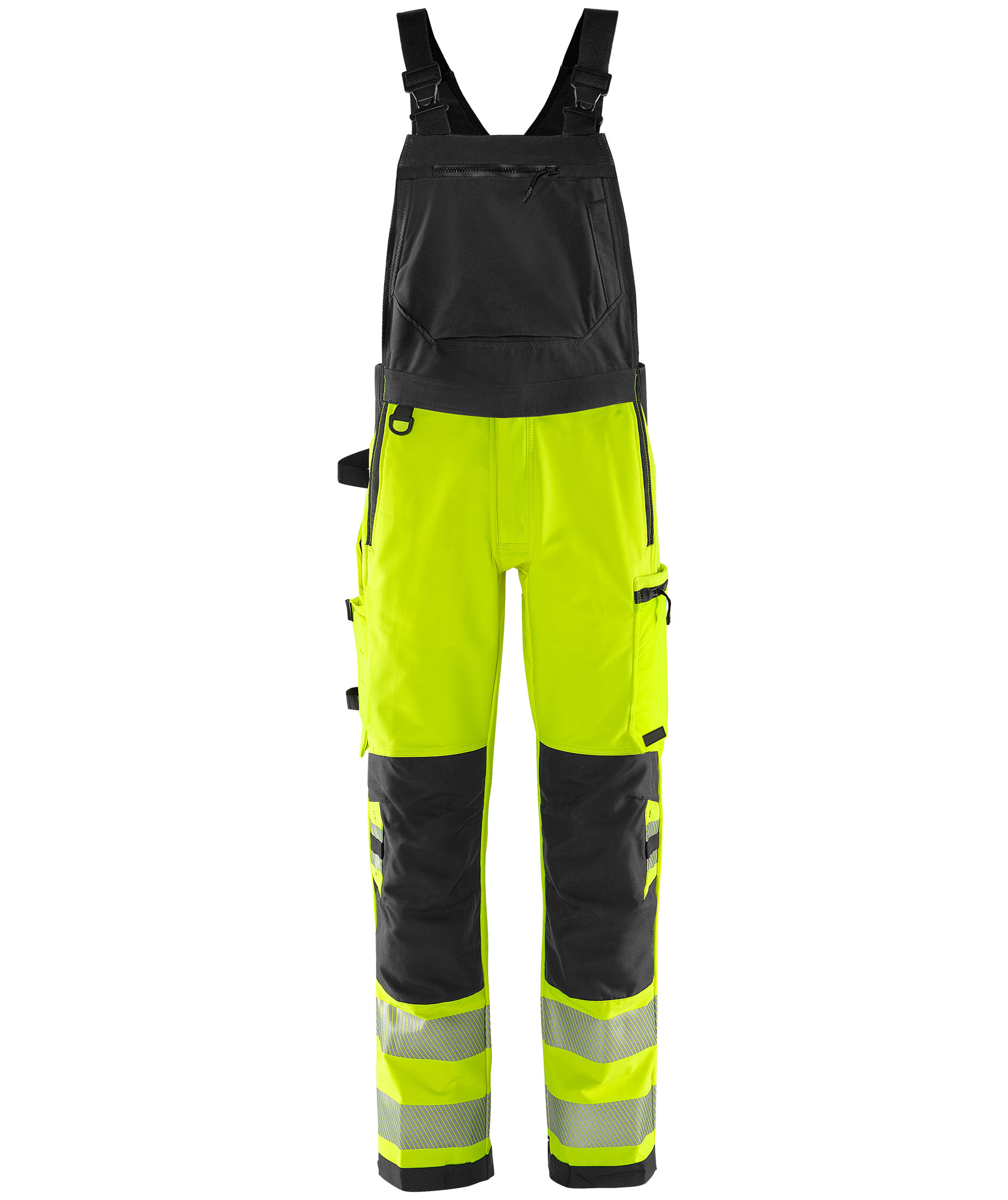 Fristads Green selebukse 1031 GSTP full stretch, Hi-vis Gul/Svart