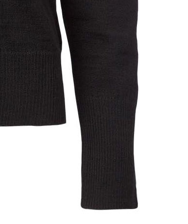 CC55 Copenhagen stickad cardigan dam, Svart, large image number 3