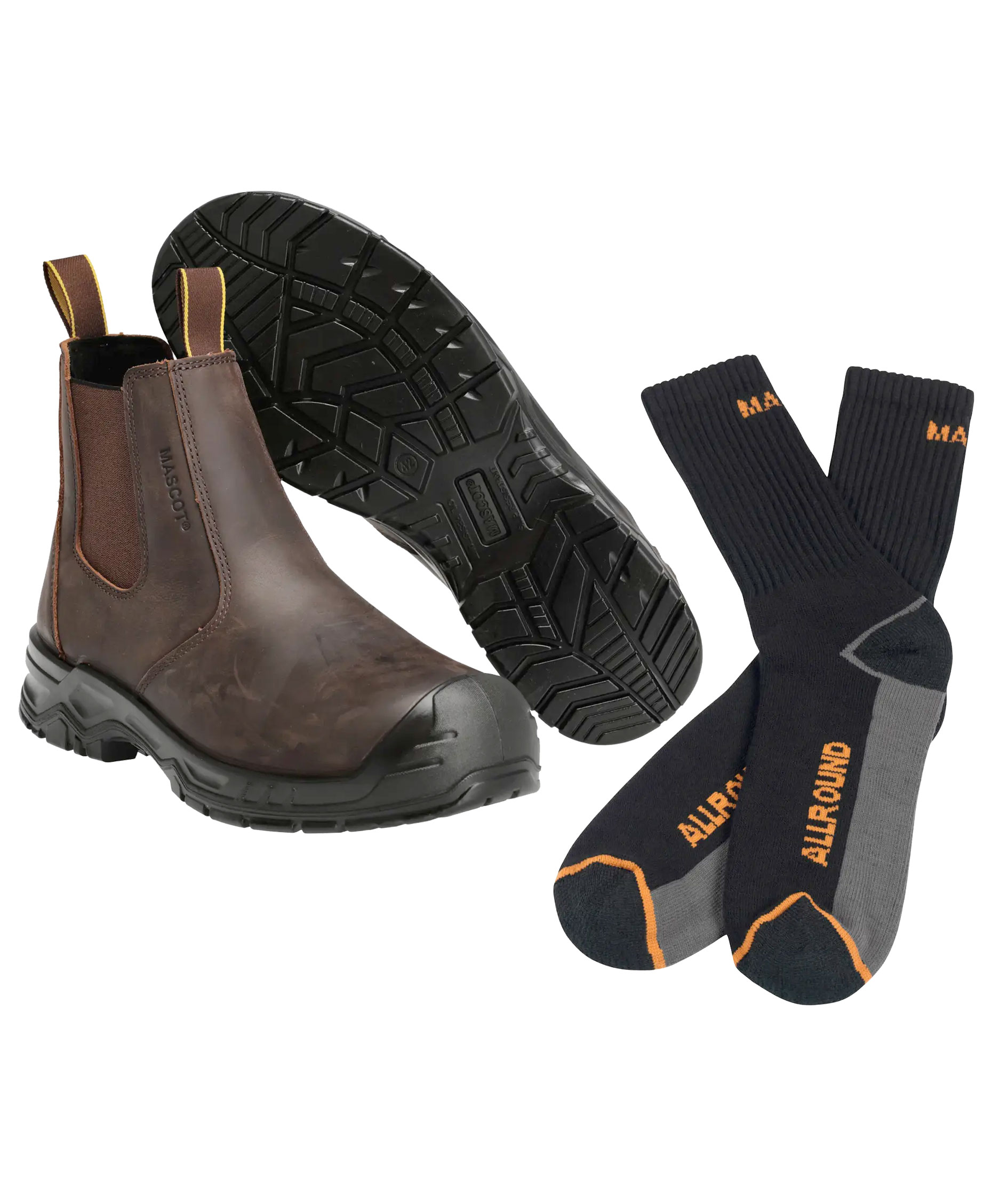 Mascot safety boots and socks women set