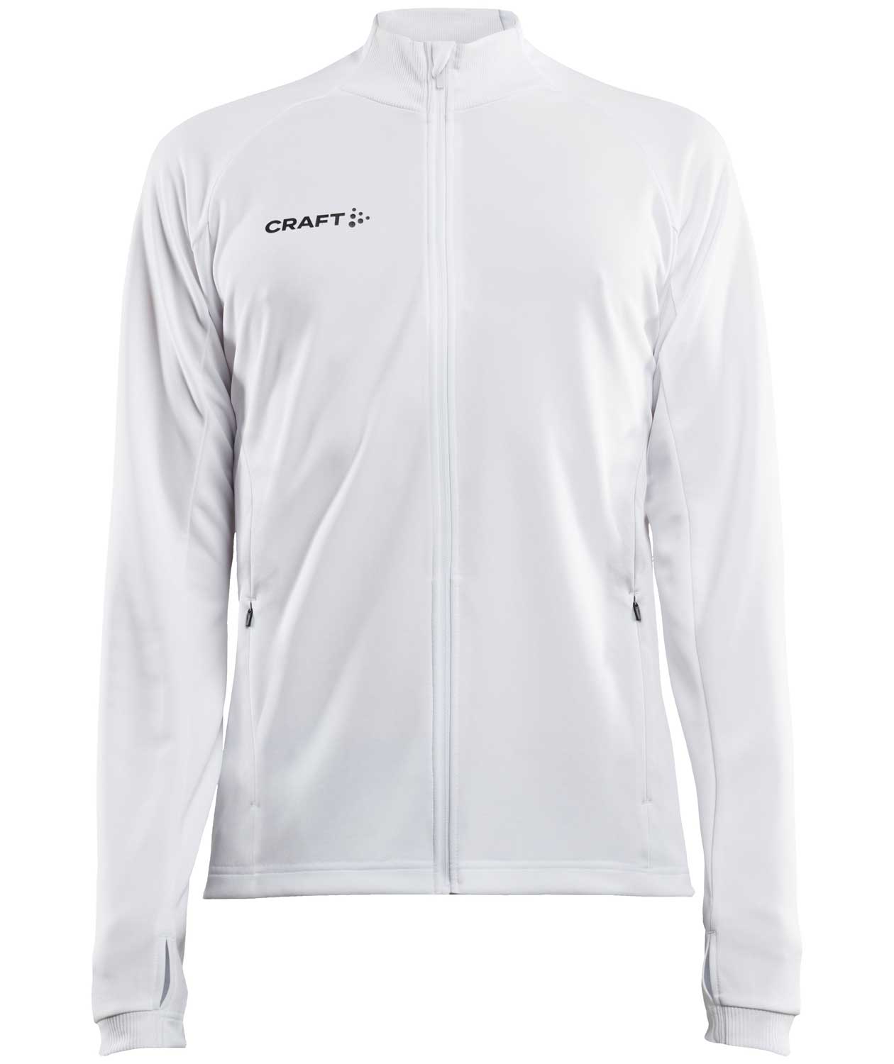 Craft Evolve Full Zip sweatshirt, Hvit, Hvit, swatch