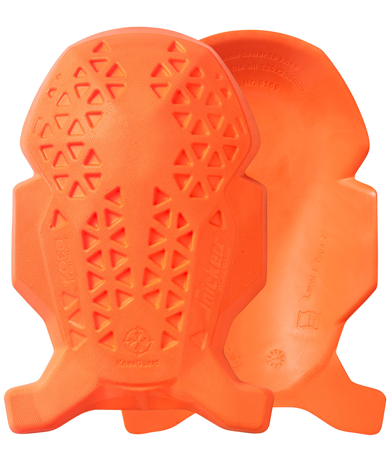 Snickers D30 Ergo kn&auml;skydd, Orange