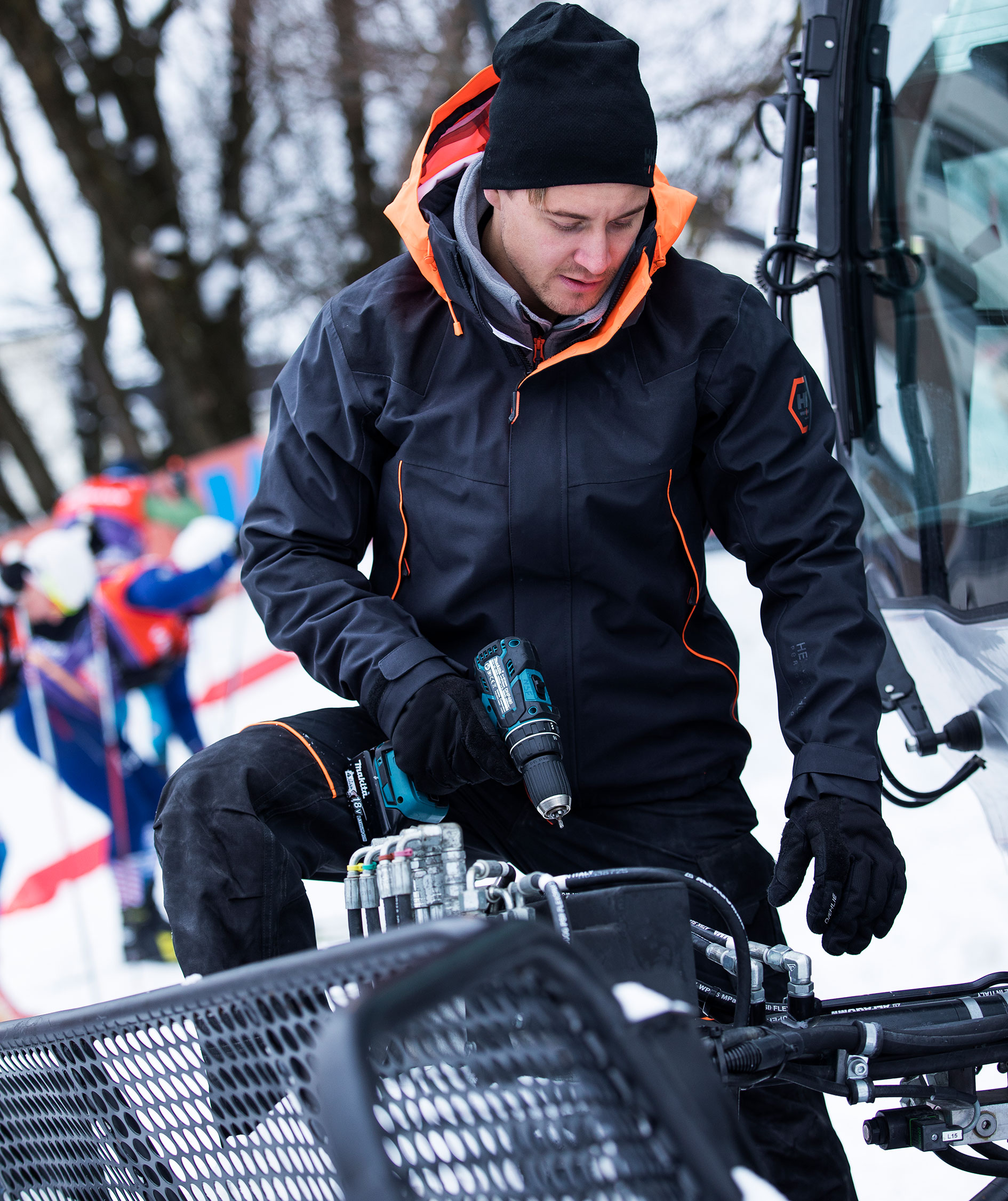 Helly Hansen Lifa hue med merinould, Sort