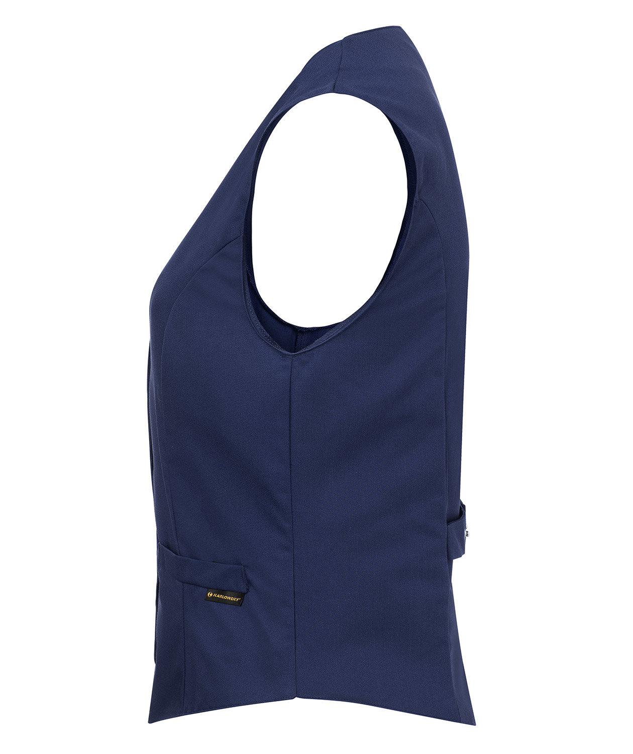 Karlowsky Lena women's server waistcoat, Navy, large image number 3