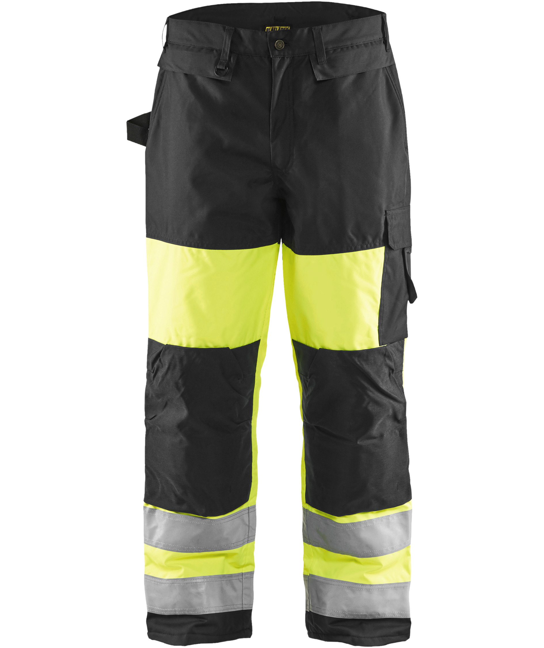 Bl&aring;kl&auml;der vinterbyxa, Varsel Gul/Svart