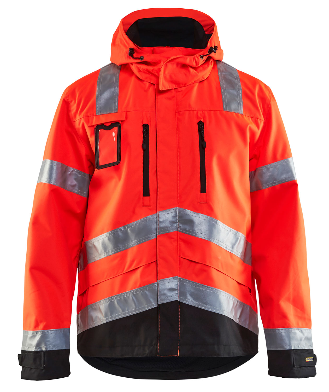 Hi-vis R&oslash;d/Svart