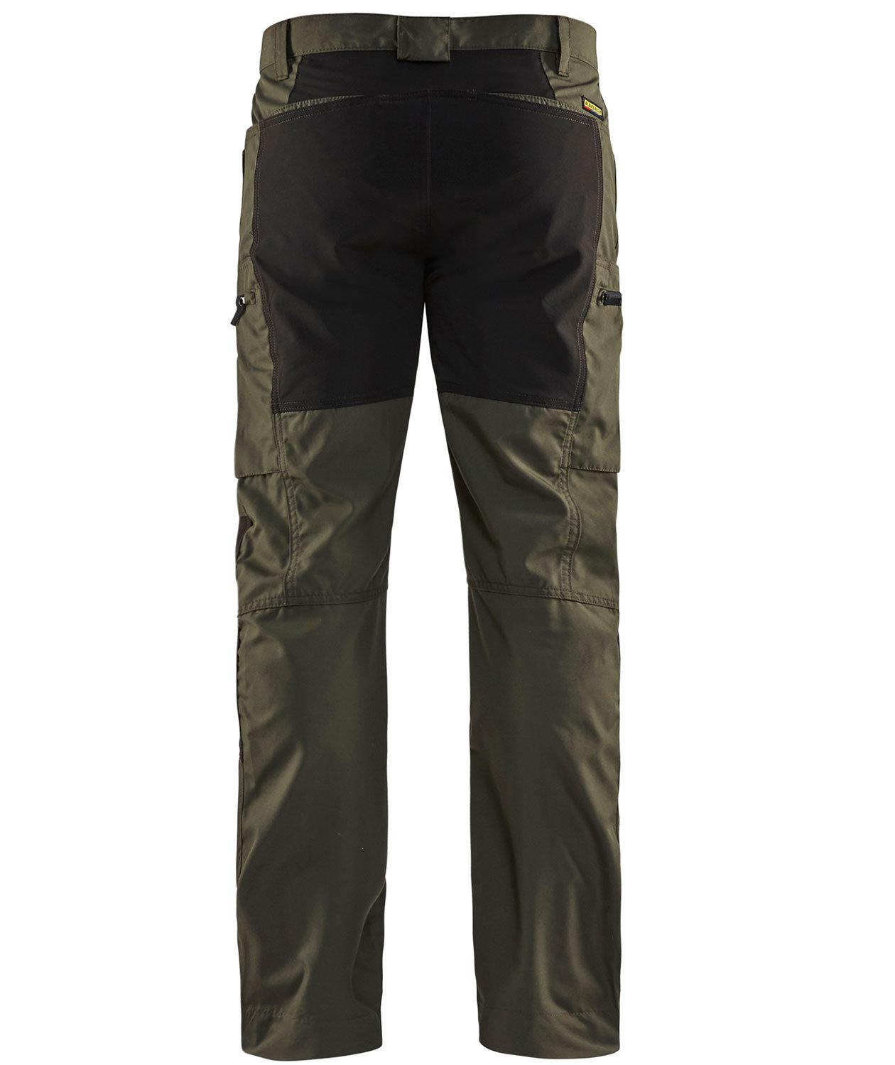 Bl&aring;kl&auml;der Unite servicebukse, Olivengr&oslash;nn/Svart, large image number 1