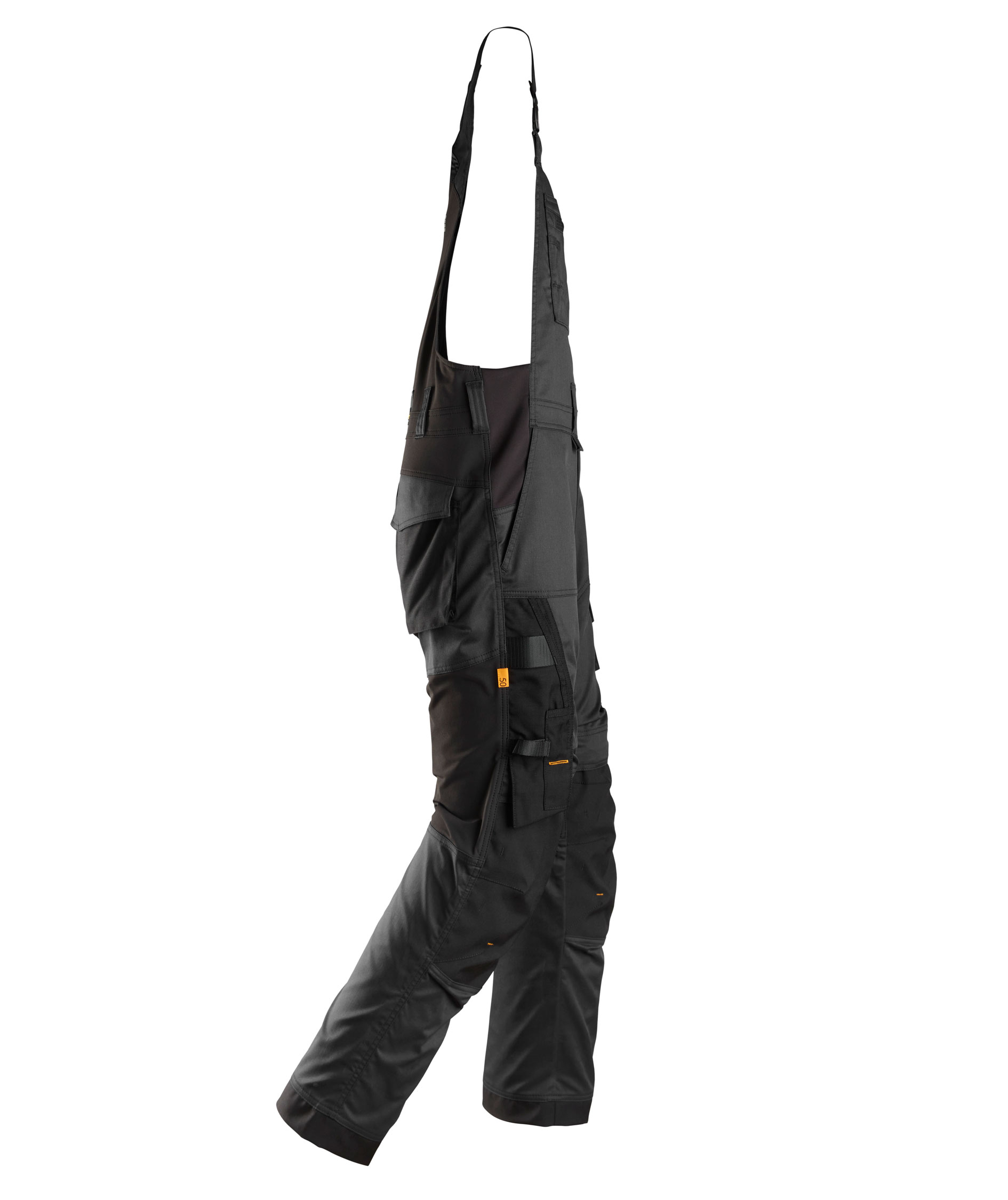 Snickers AllroundWork overalls 6051, Black, large image number 3