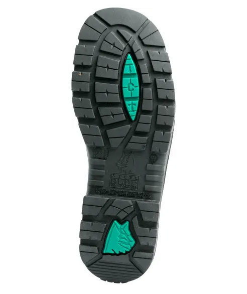 Steel Blue Parkes Bump Cap Zip vernest&oslash;vletter S3, Svart, large image number 1