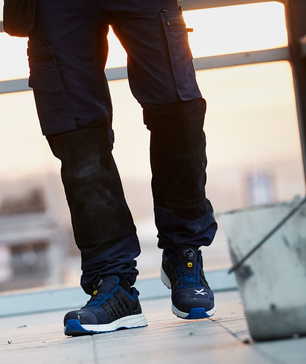 Solid Gear Ocean safety shoes S1P, Blue, large image number 2