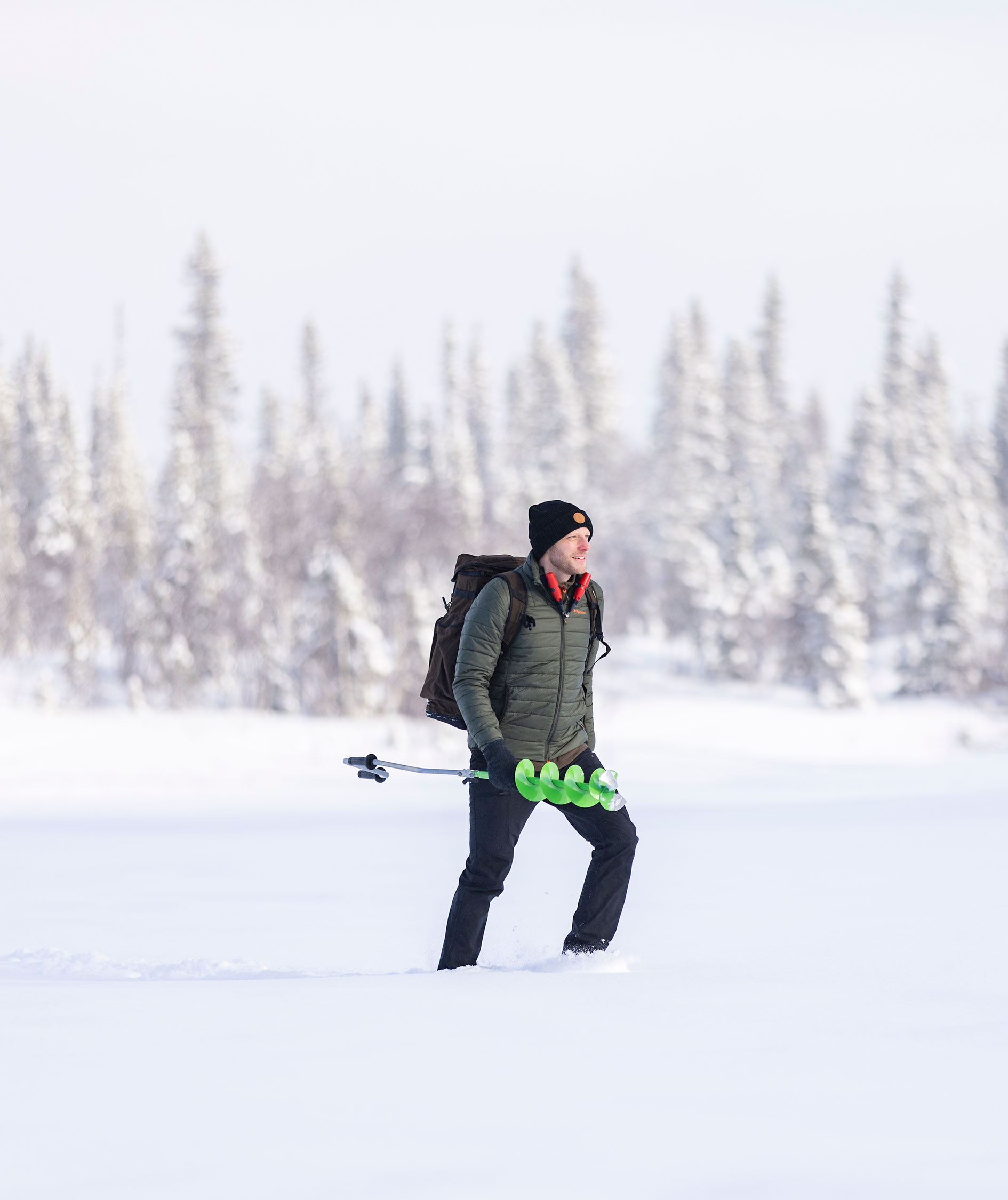 Pinewood&nbsp;Abisko Insulation Lite jakke, Clover Green, large image number 3