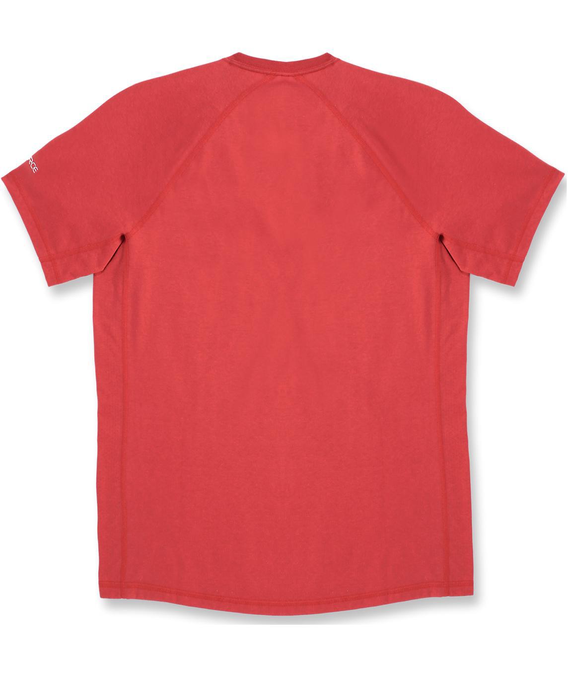 Carhartt Force T-shirt, Red Barn Heather, large image number 2