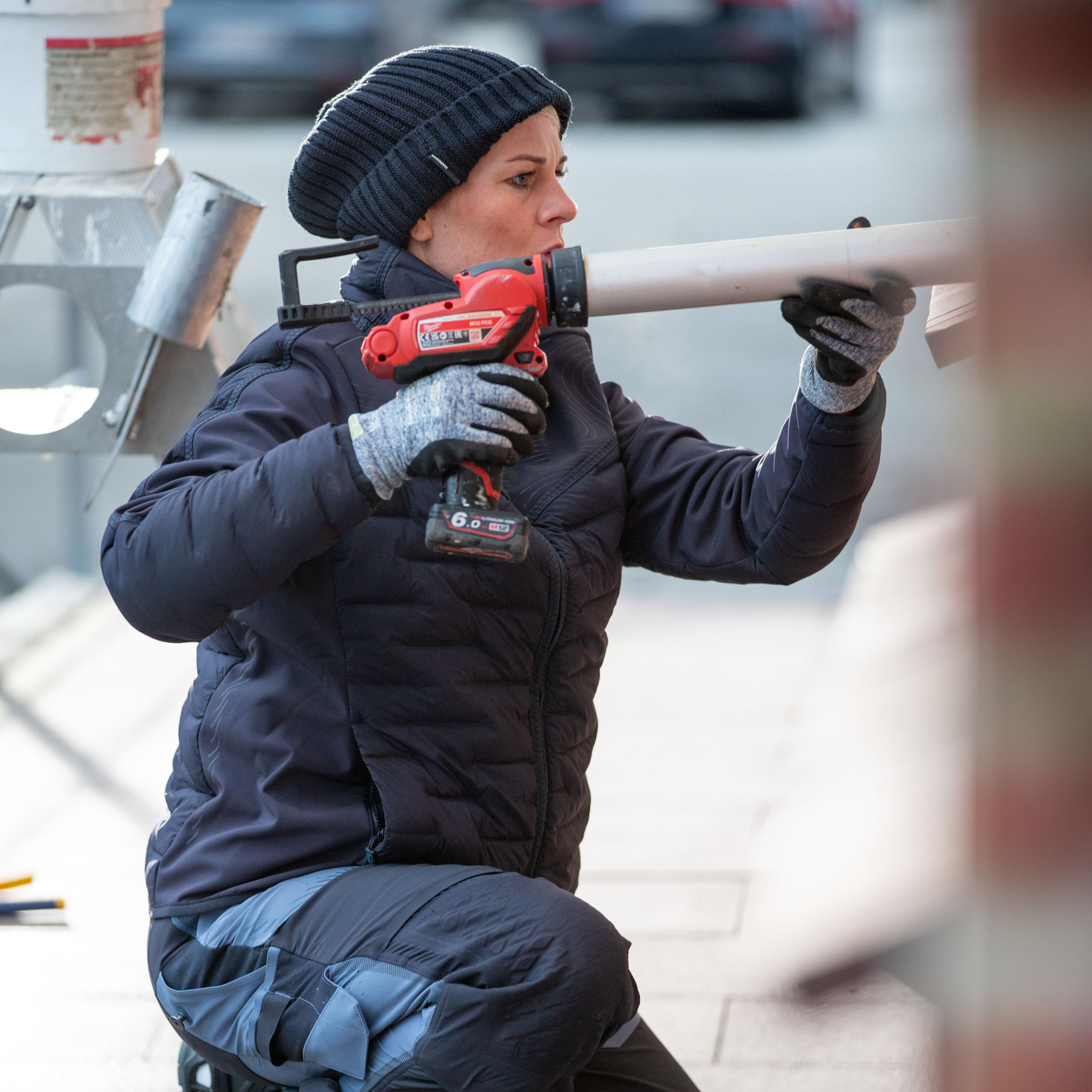 Mascot Customized Damen Hybridjacke, Dunkel Marine, large image number 1