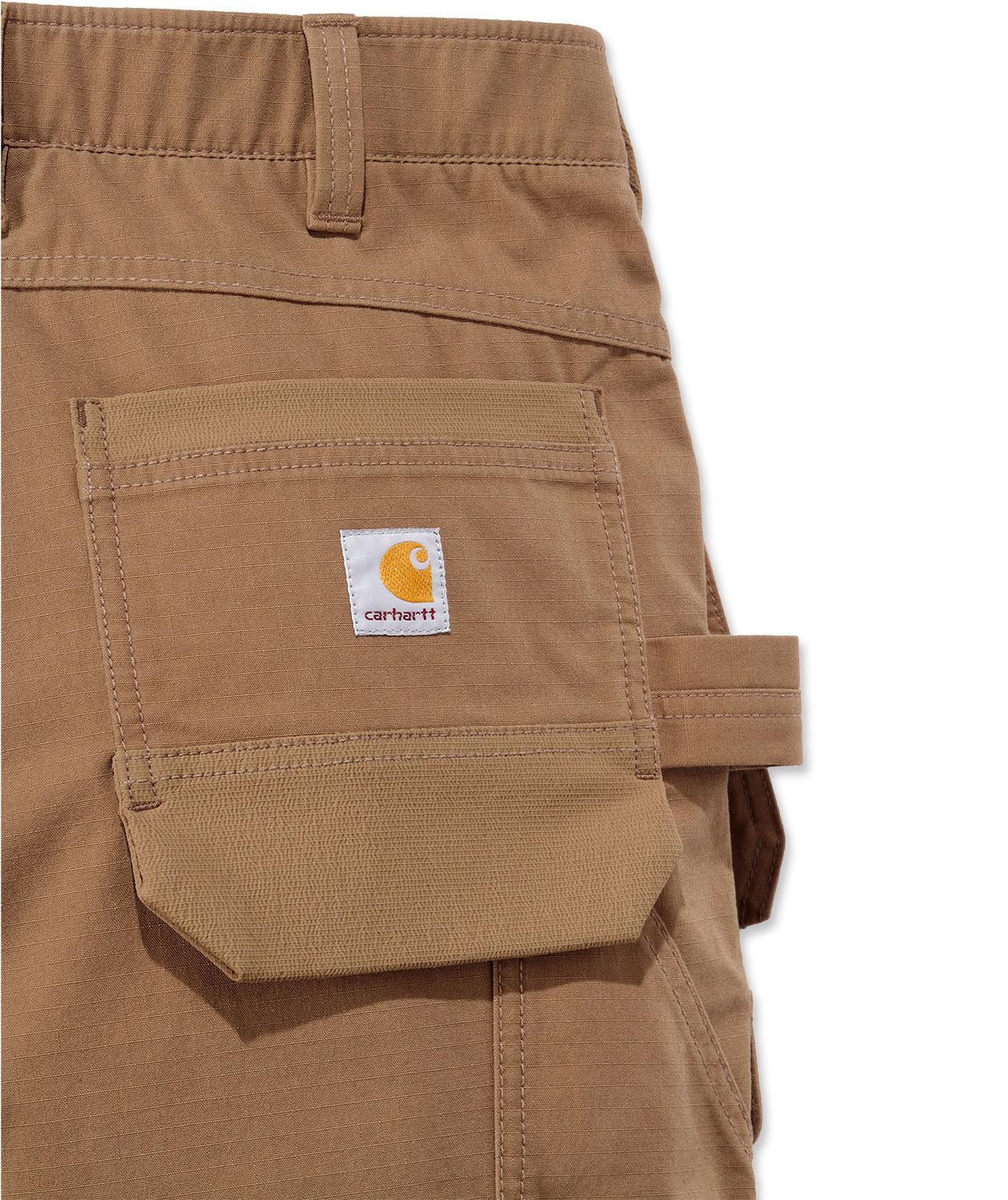 Carhartt Emea Full Swing Steel hantverksbyxa, Brun, large image number 4