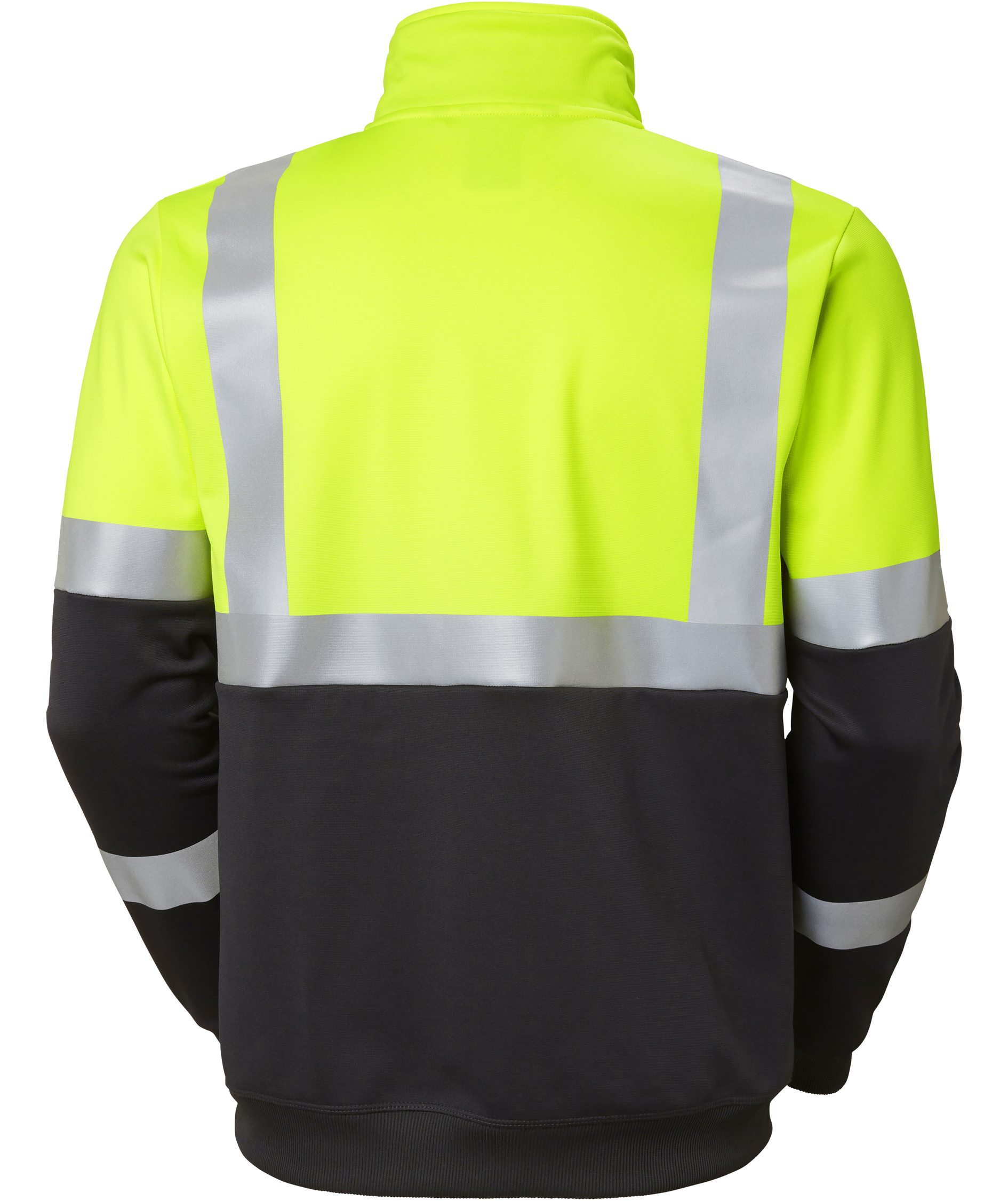 Helly Hansen Addvis half zip sweatshirt, Hi-vis Gul/Ebony, large image number 2