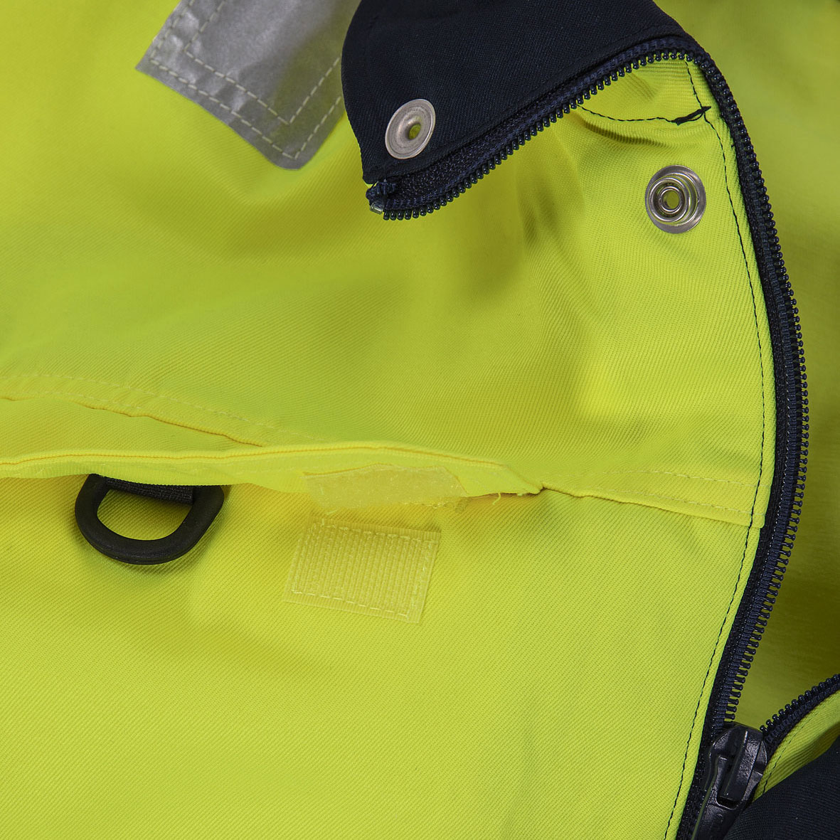 Fristads arbejdskedeldragt, Hi-Vis gul/marine, large image number 4