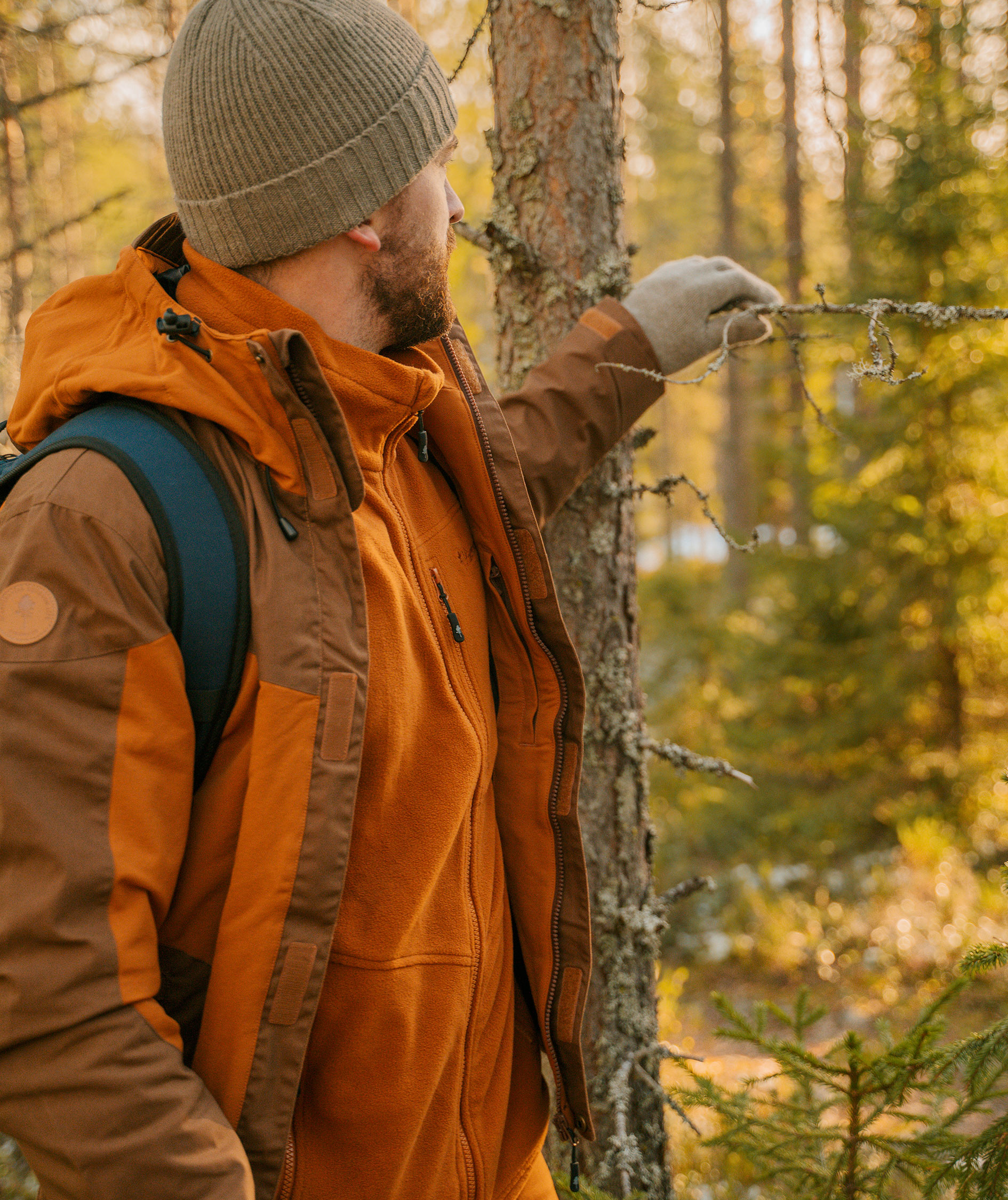 Pinewood Finnveden fleecejakke, Fudge, large image number 5