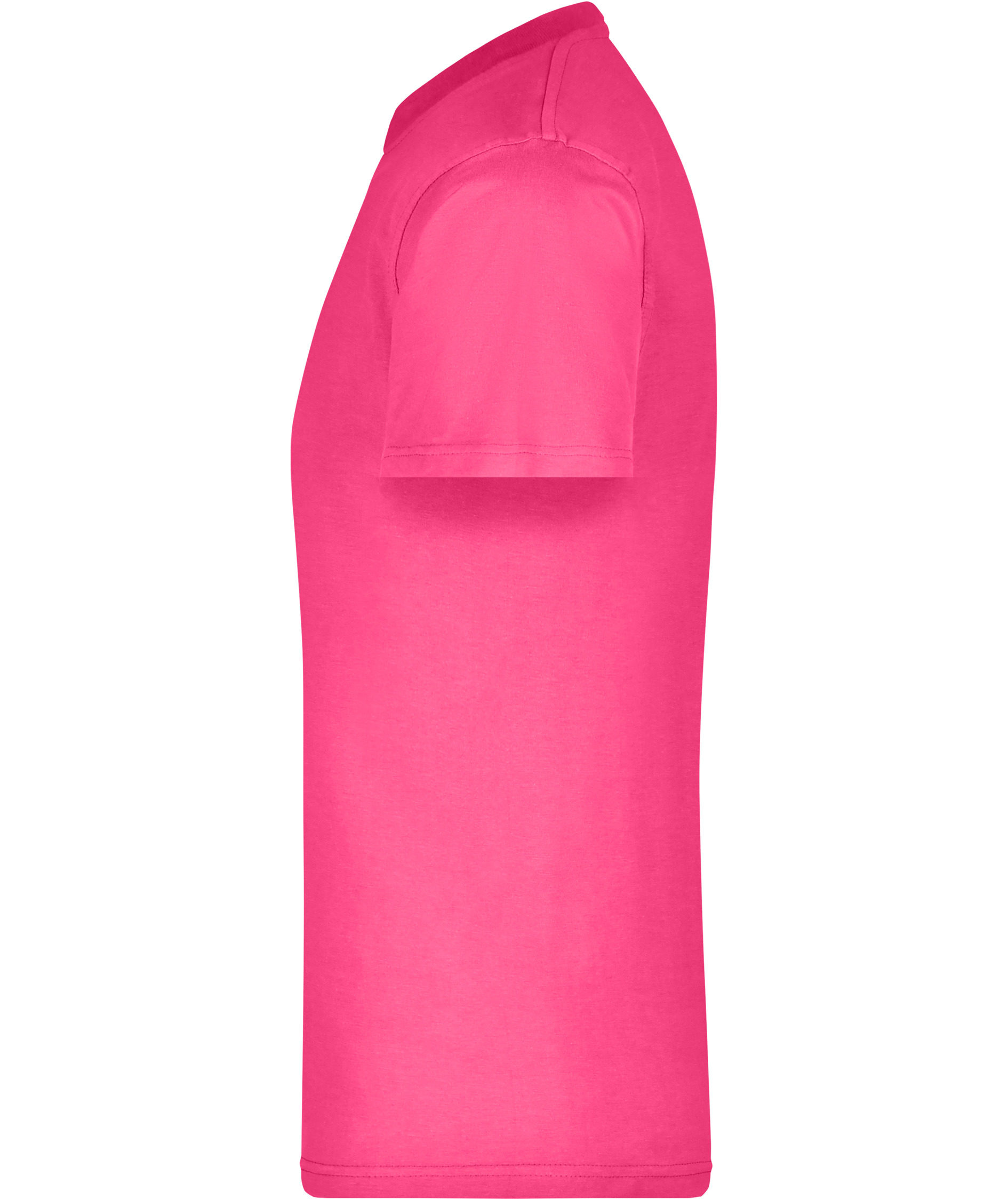 James & Nicholson T-shirt Round-T Heavy, Rosa, large image number 3