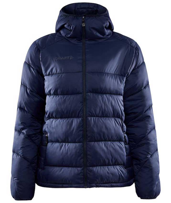 Craft Core Explore vattert damejakke, M&oslash;rkebl&aring;, large image number 0