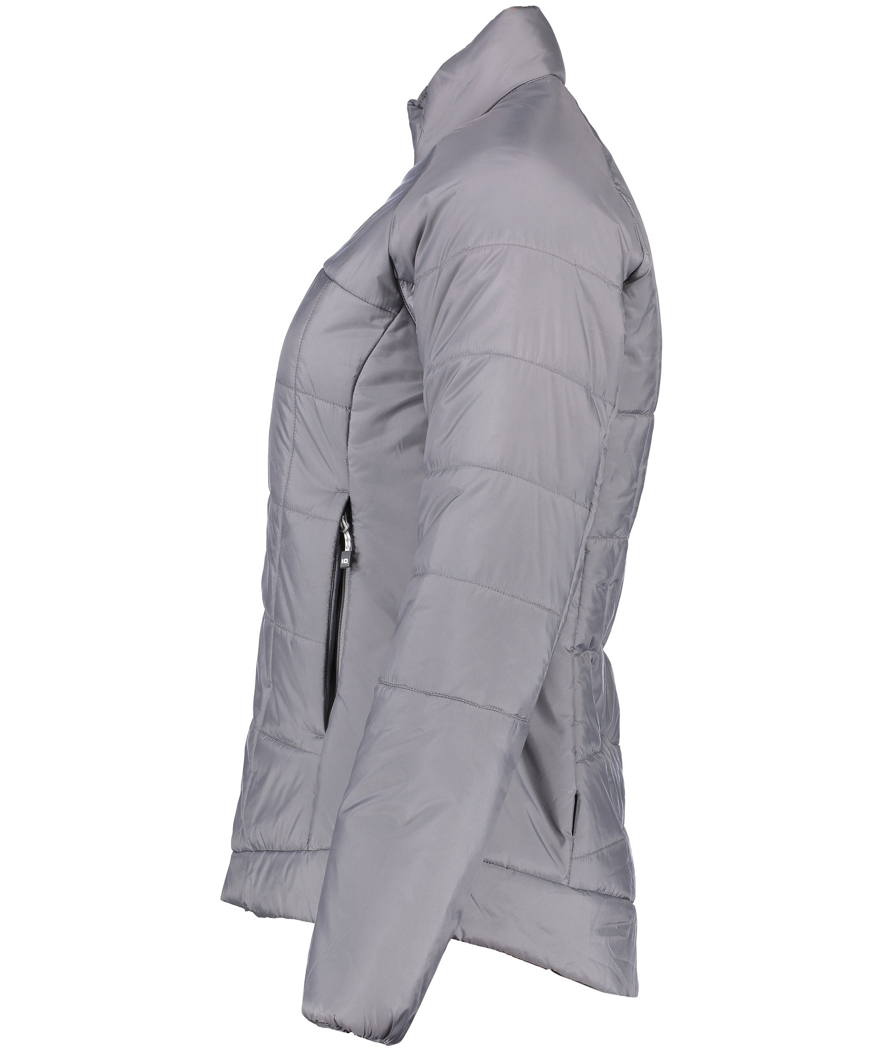 ID vadderad l&auml;tt jacka dam, Gr&aring;, large image number 5