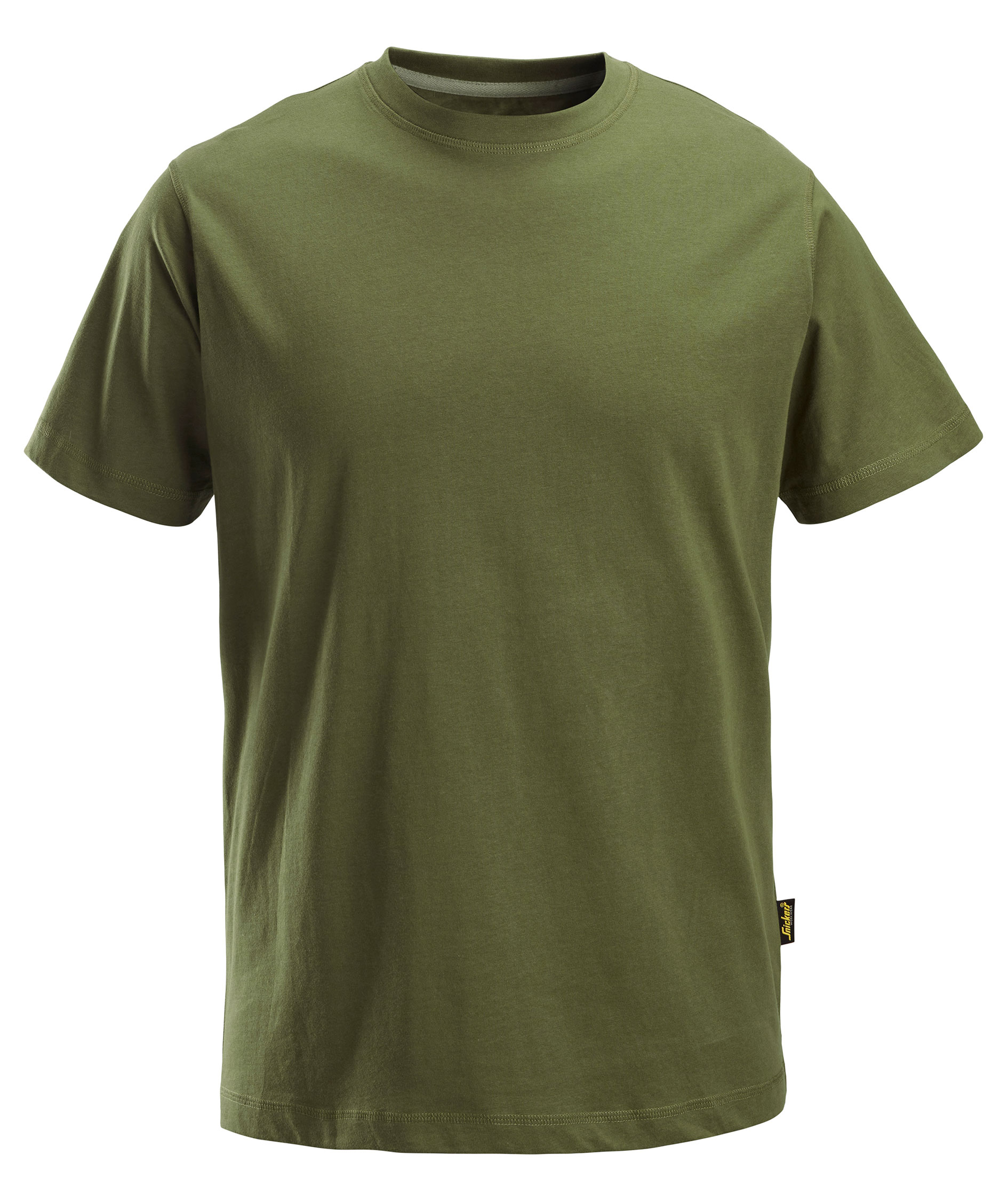 Snickers T-skjorte 2502, Khaki gr&oslash;nn