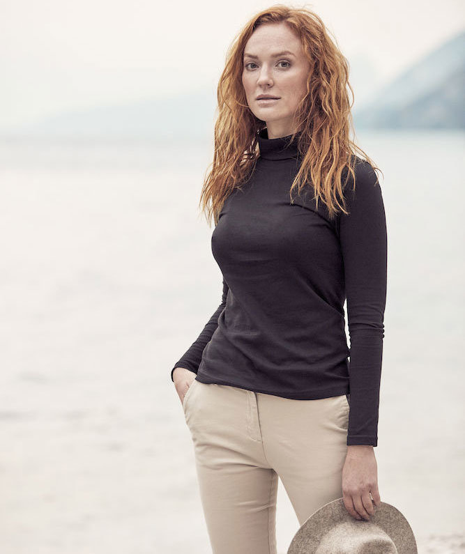 Clique Ezel polotr&ouml;ja dam, Svart, large image number 4