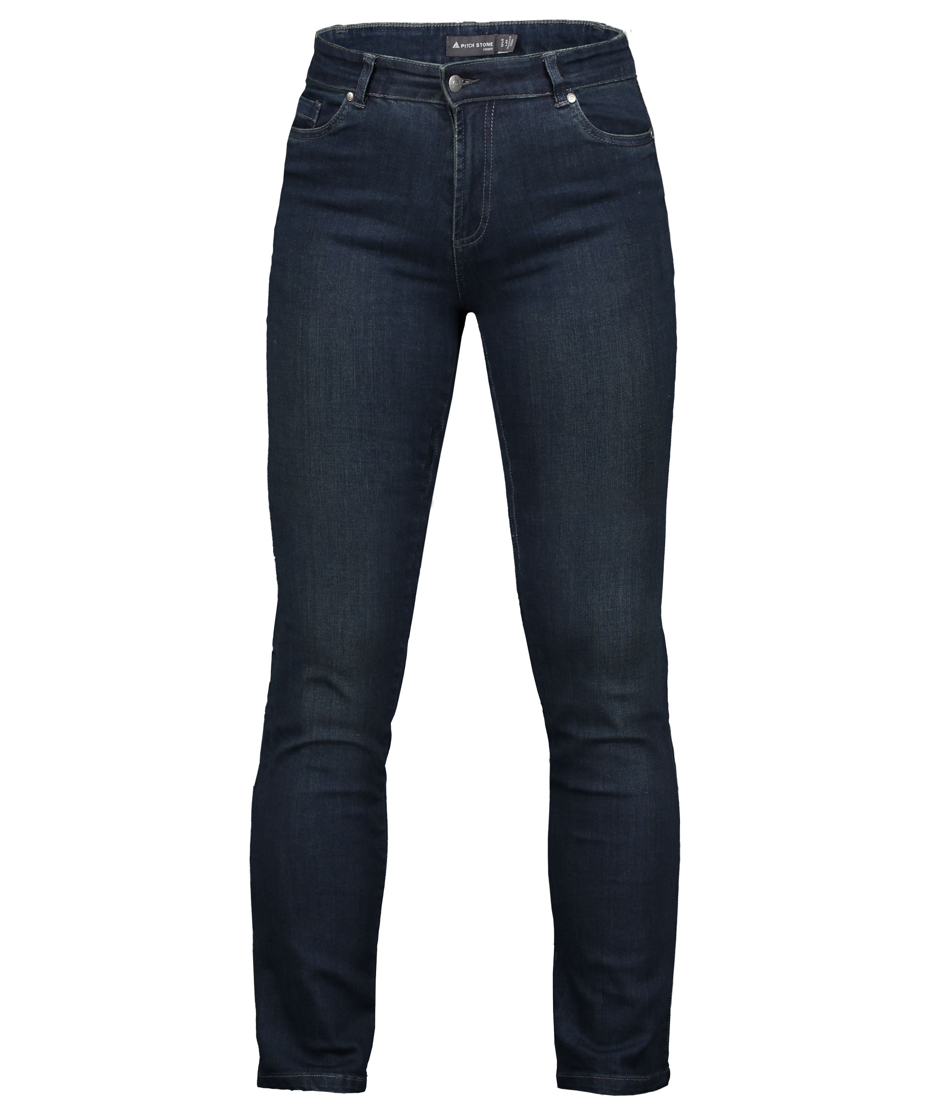 Pitch Stone Regular Fit jeans dam, Dark blue washed