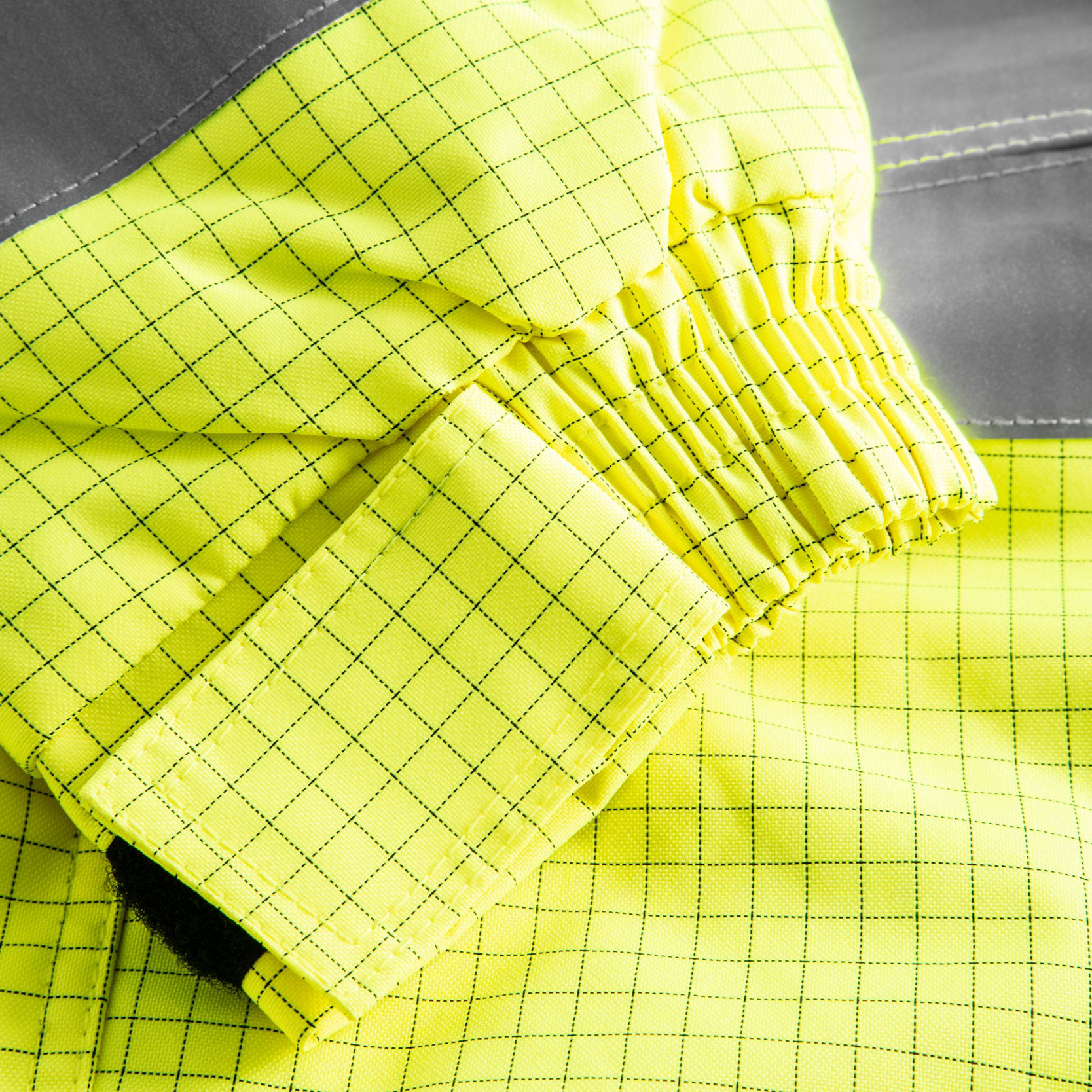 Lyngs&oslash;e Multinorm vinterjacka, Varsel Gul/Svart, large image number 3