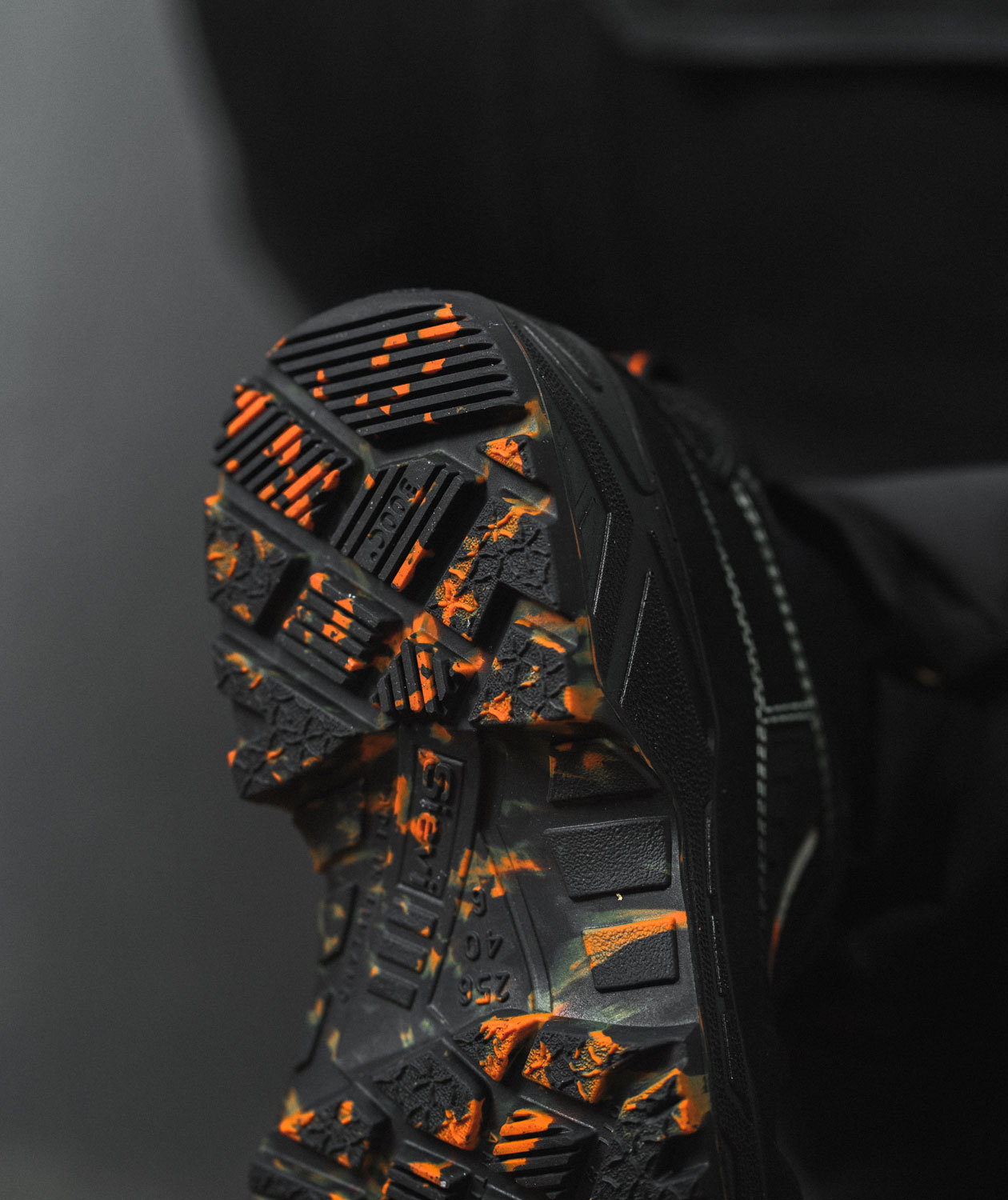 Sievi Spider Roller XL+ sikkerhedssko S3, Sort/Orange, large image number 2