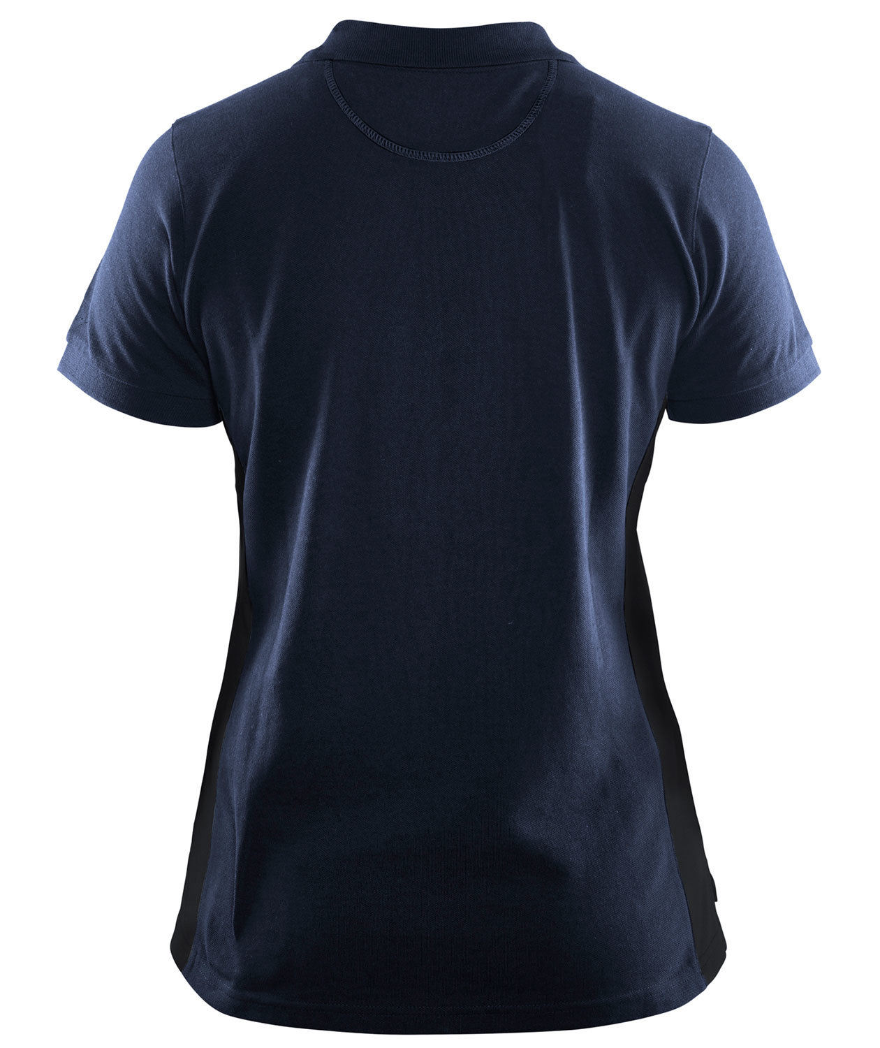 Bl&aring;kl&auml;der Unite dame polo T-skjorte, M&oslash;rk Marinebl&aring;/Svart, large image number 1