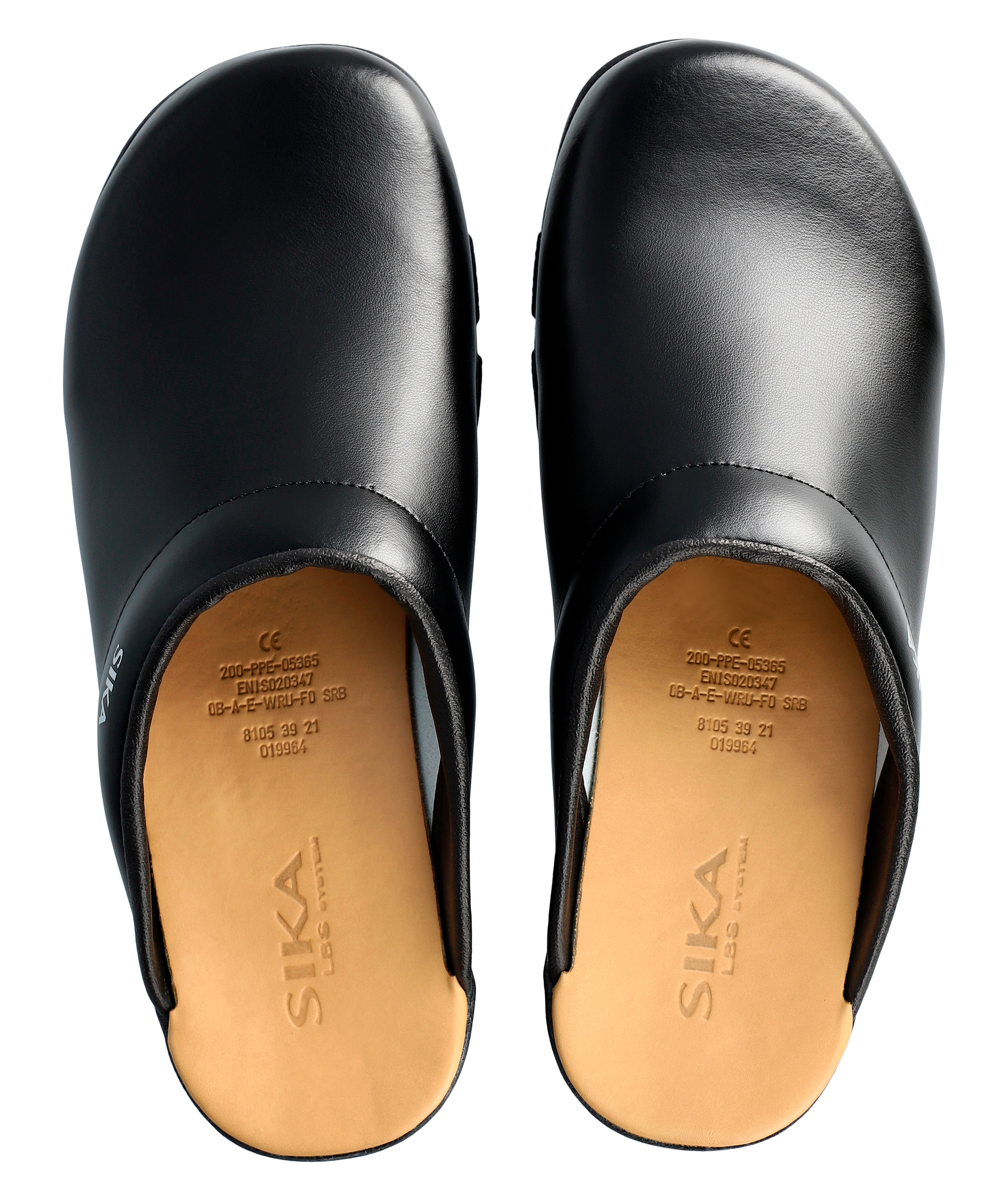 Sika Flex LBS clogs without heel cover OB, Black, large image number 3