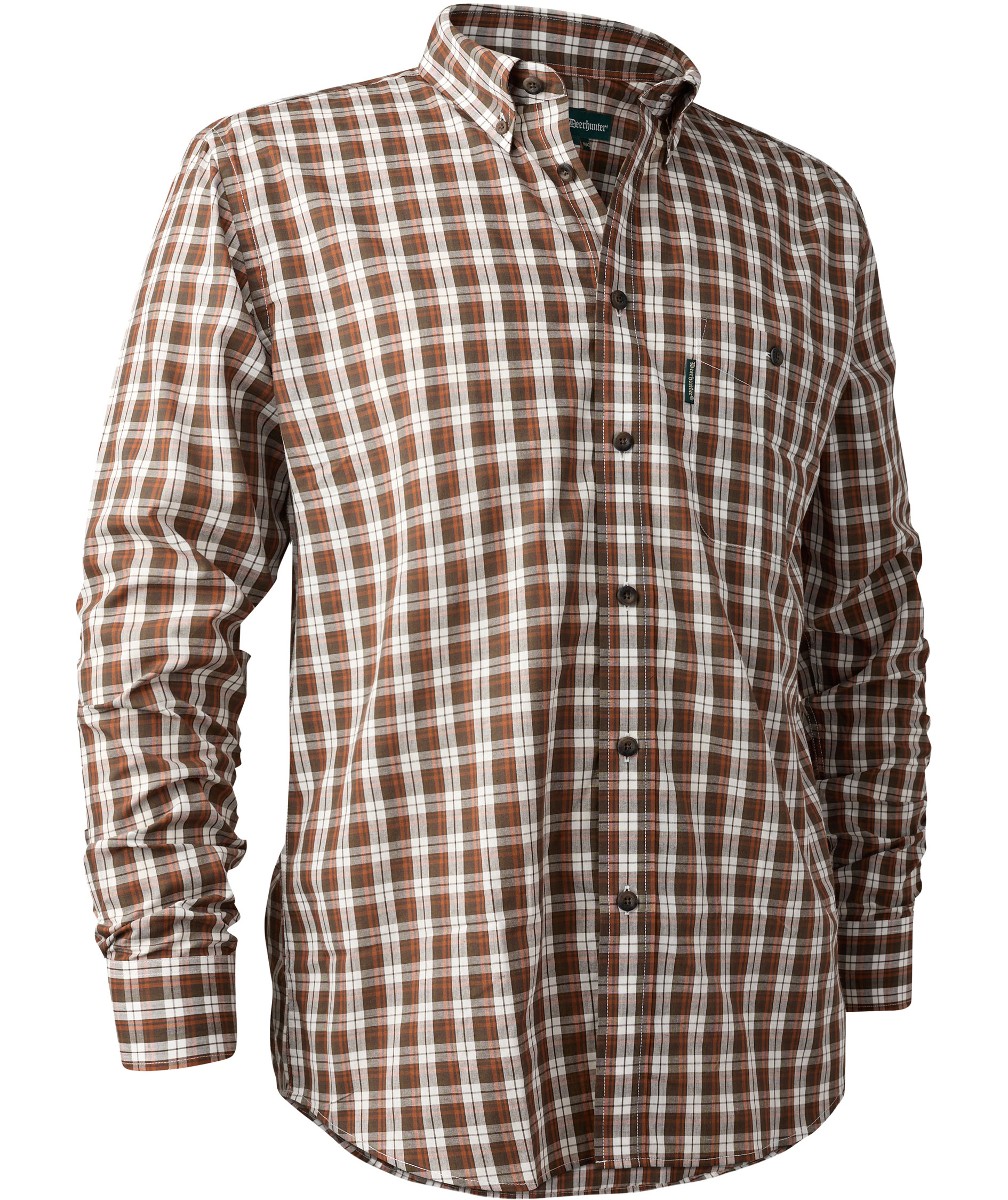 Deerhunter Jeff skjorta, Brown Check