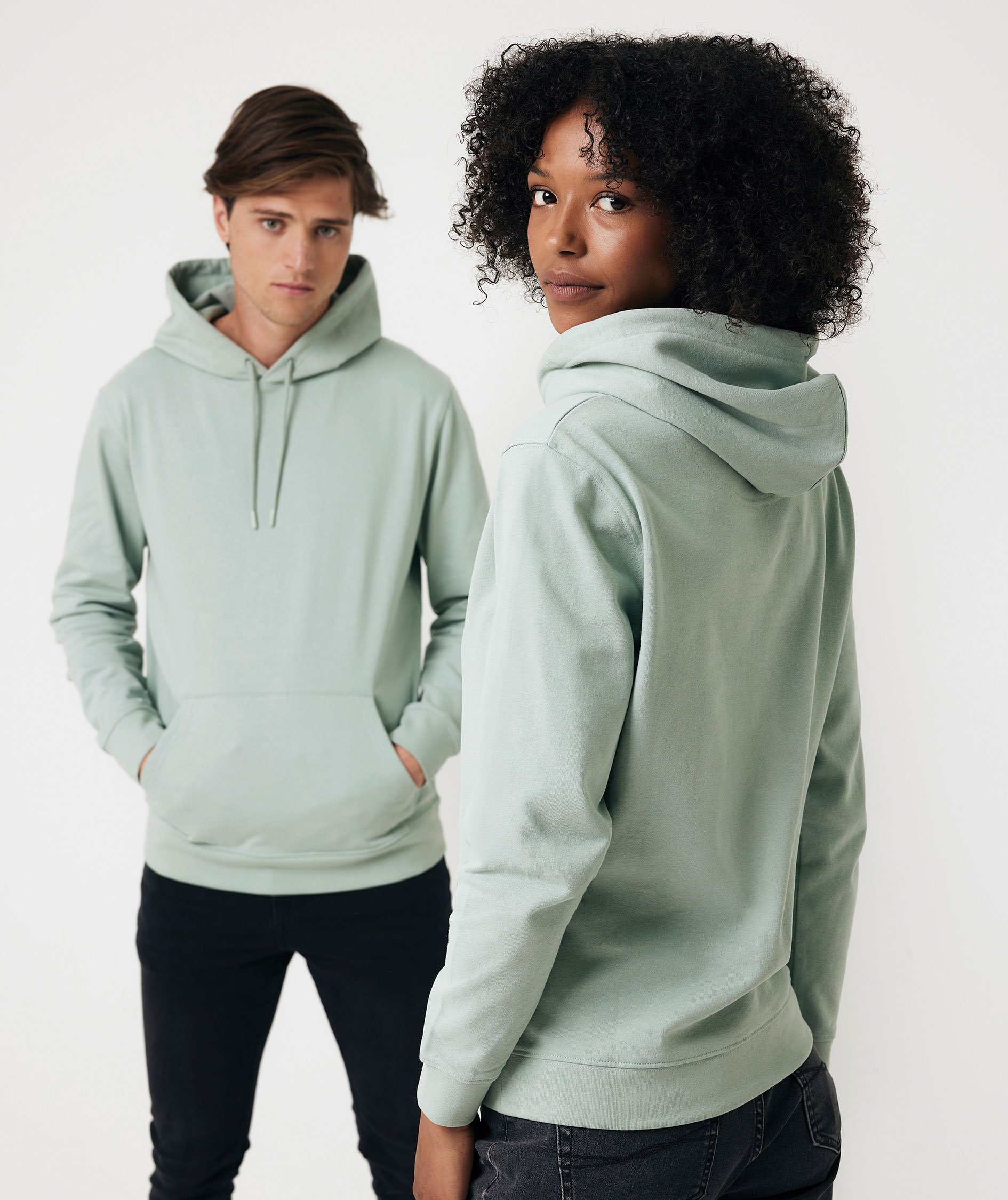 Iqoniq Jasper hoodie, Iceberg Green, large image number 5