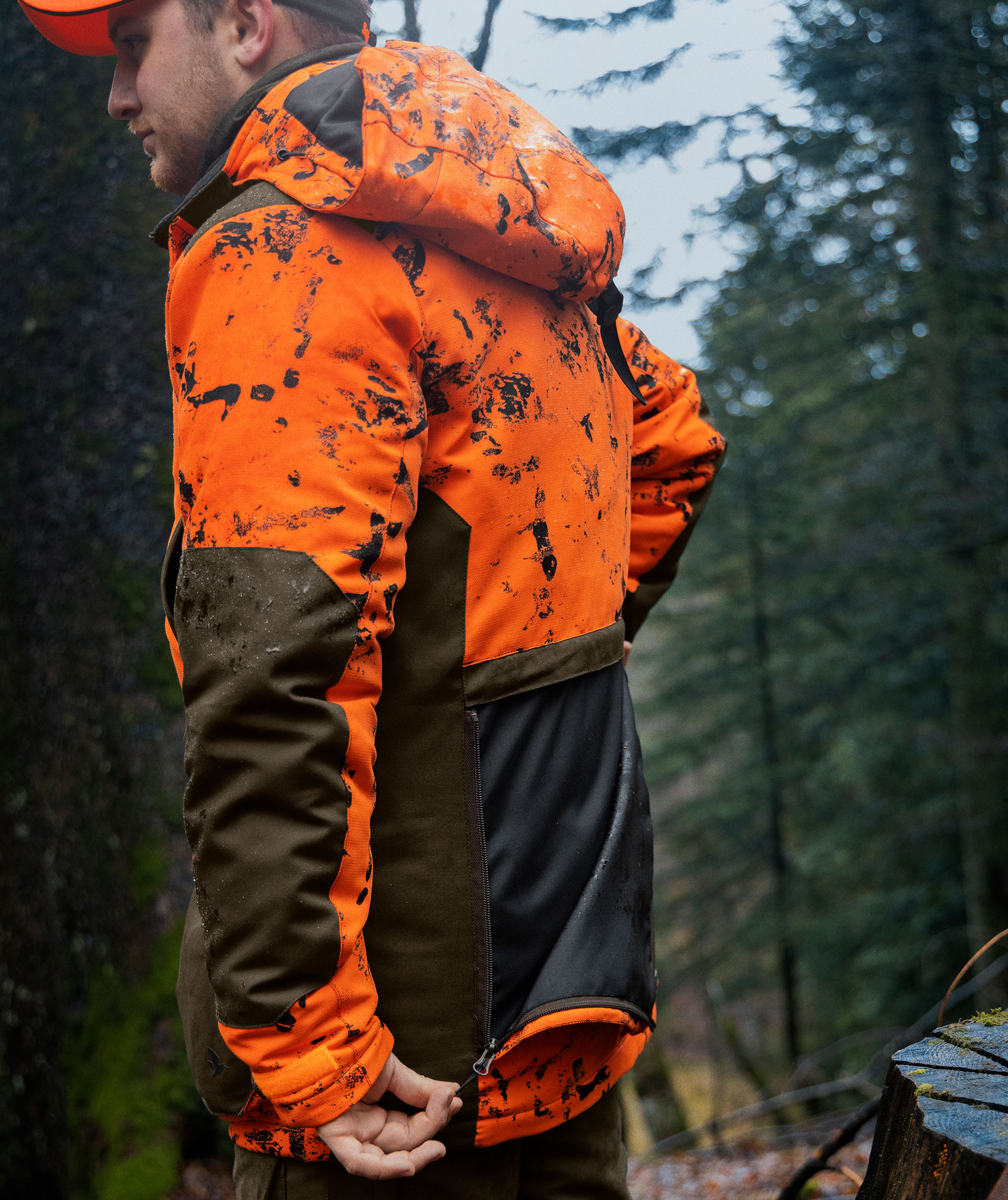 Seeland Helt Shield jacket, InVis Orange Blaze, large image number 5