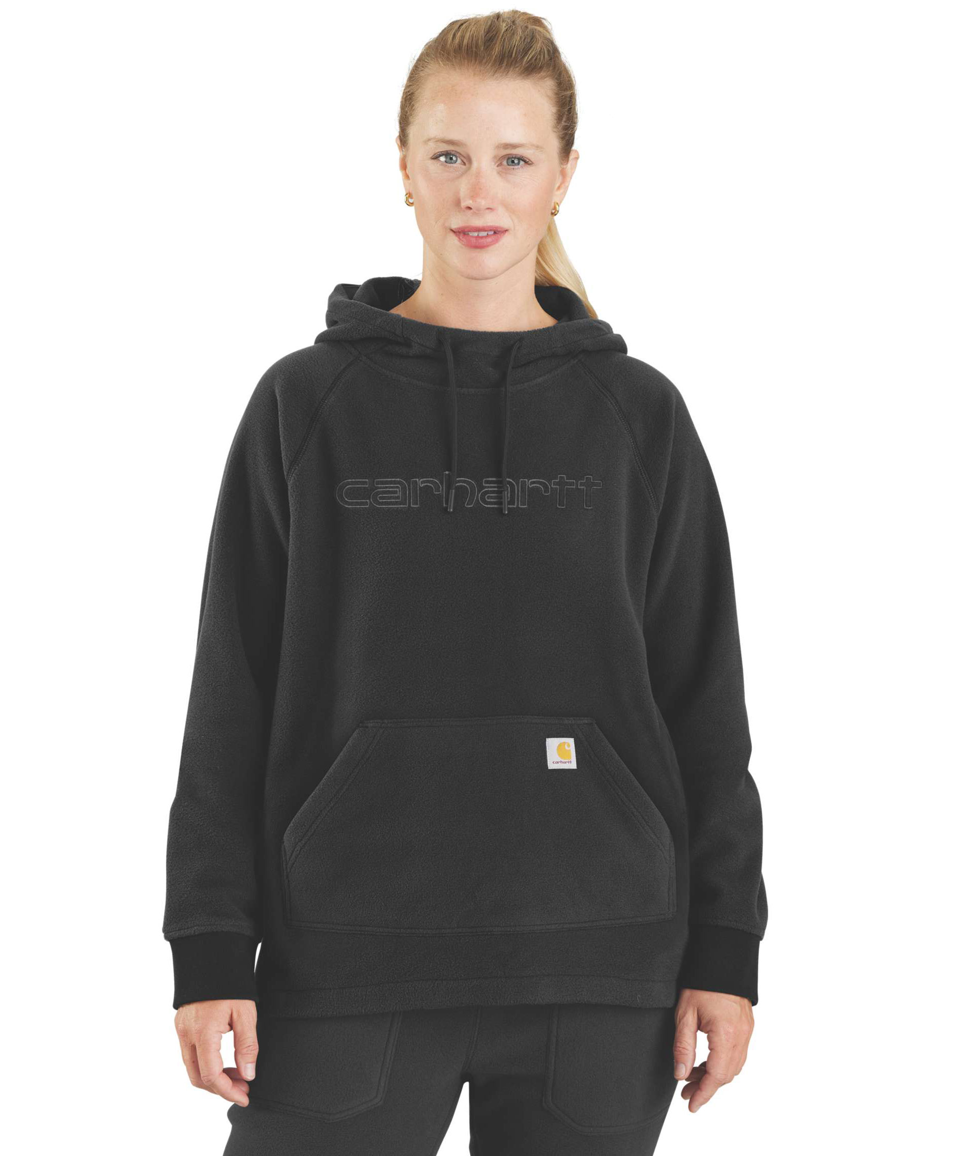 Carhartt fleece hoodie dam, Black
