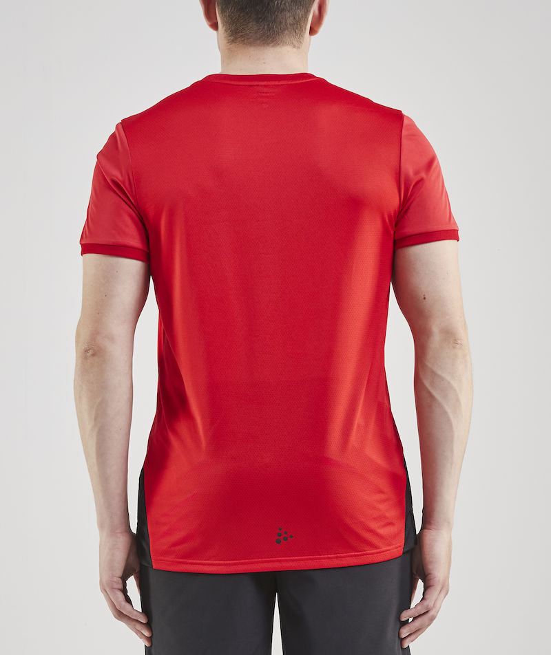 Craft Pro Control Impact T-Shirt, Rot/Schwarz, large image number 2