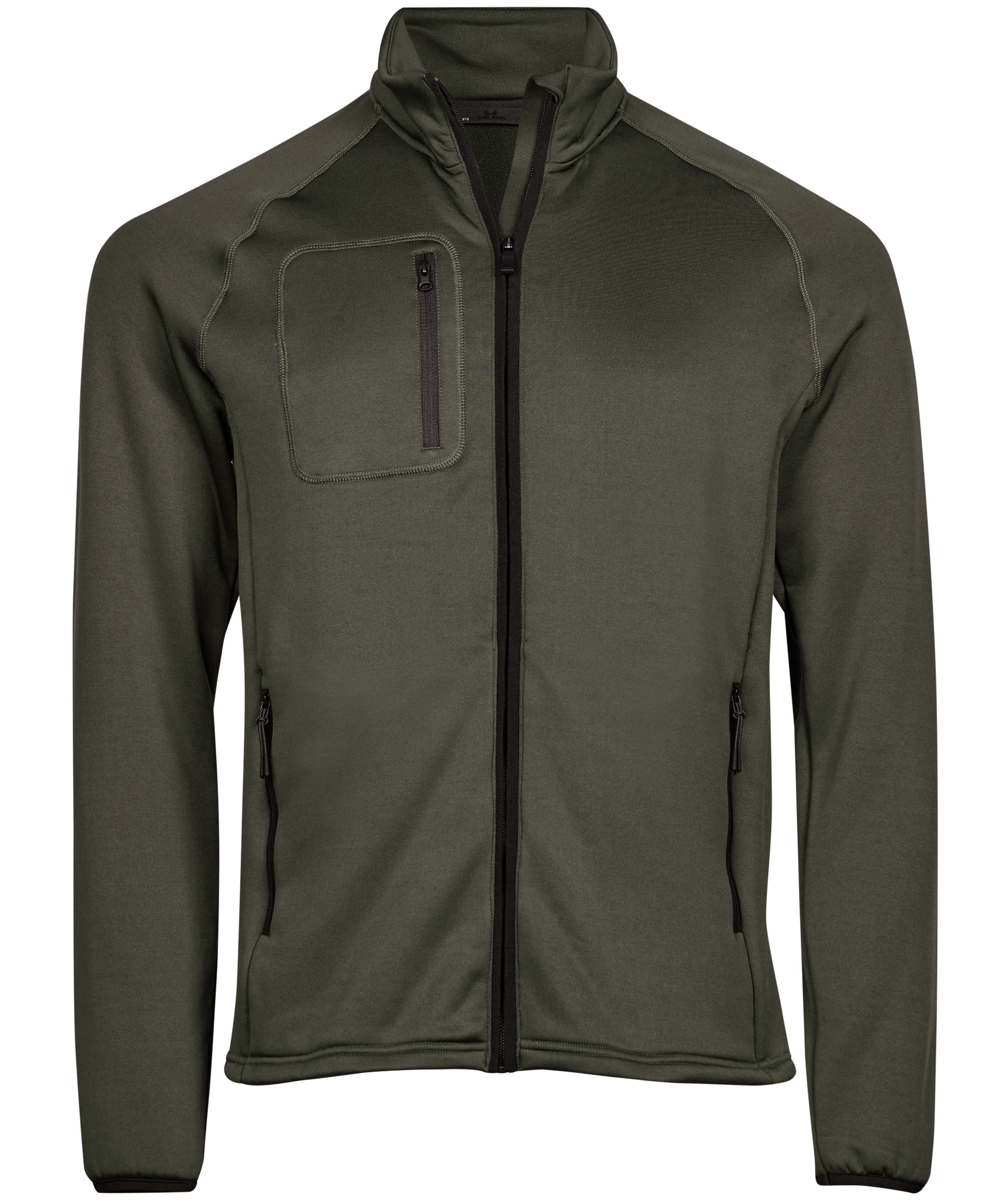 Tee Jays Stretch fleecejakke, Deep Green