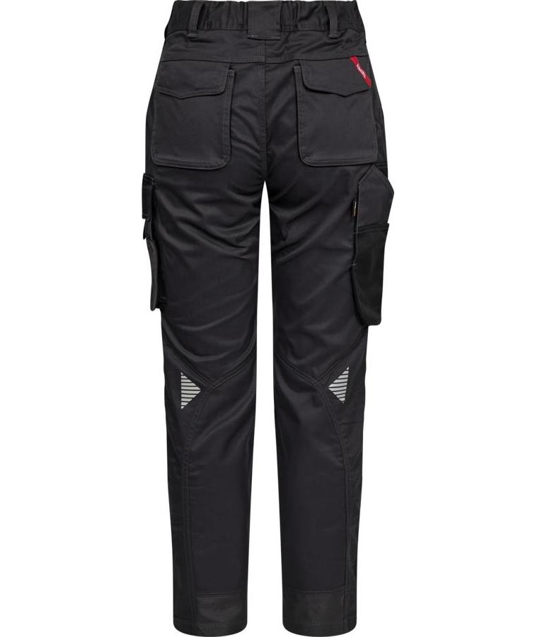 Engel Galaxy arbetsbyxa dam, Antracitgr&aring;/Svart