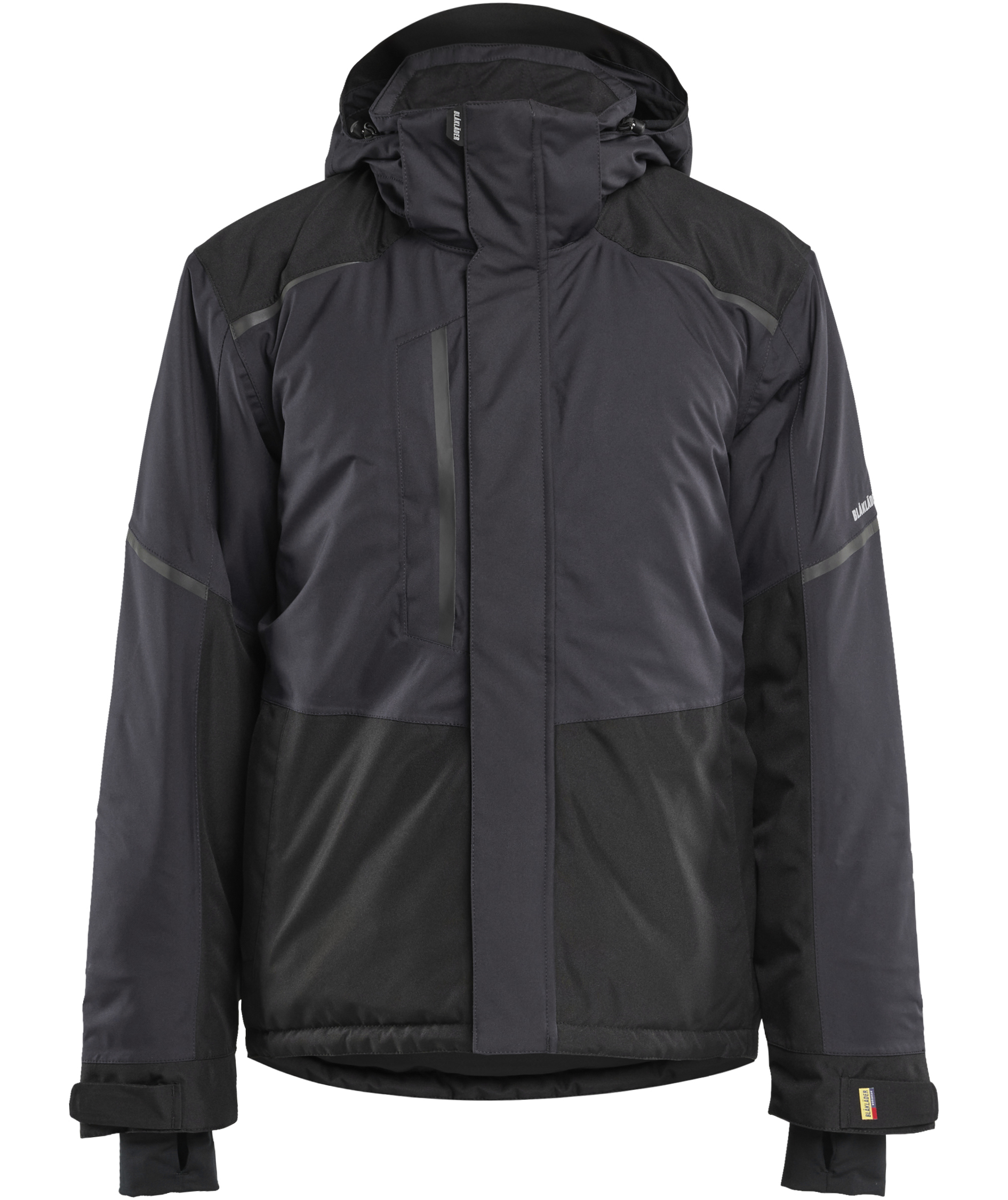 Bl&aring;kl&auml;der vinterjakke, Antracitgr&aring;/Sort, large image number 0