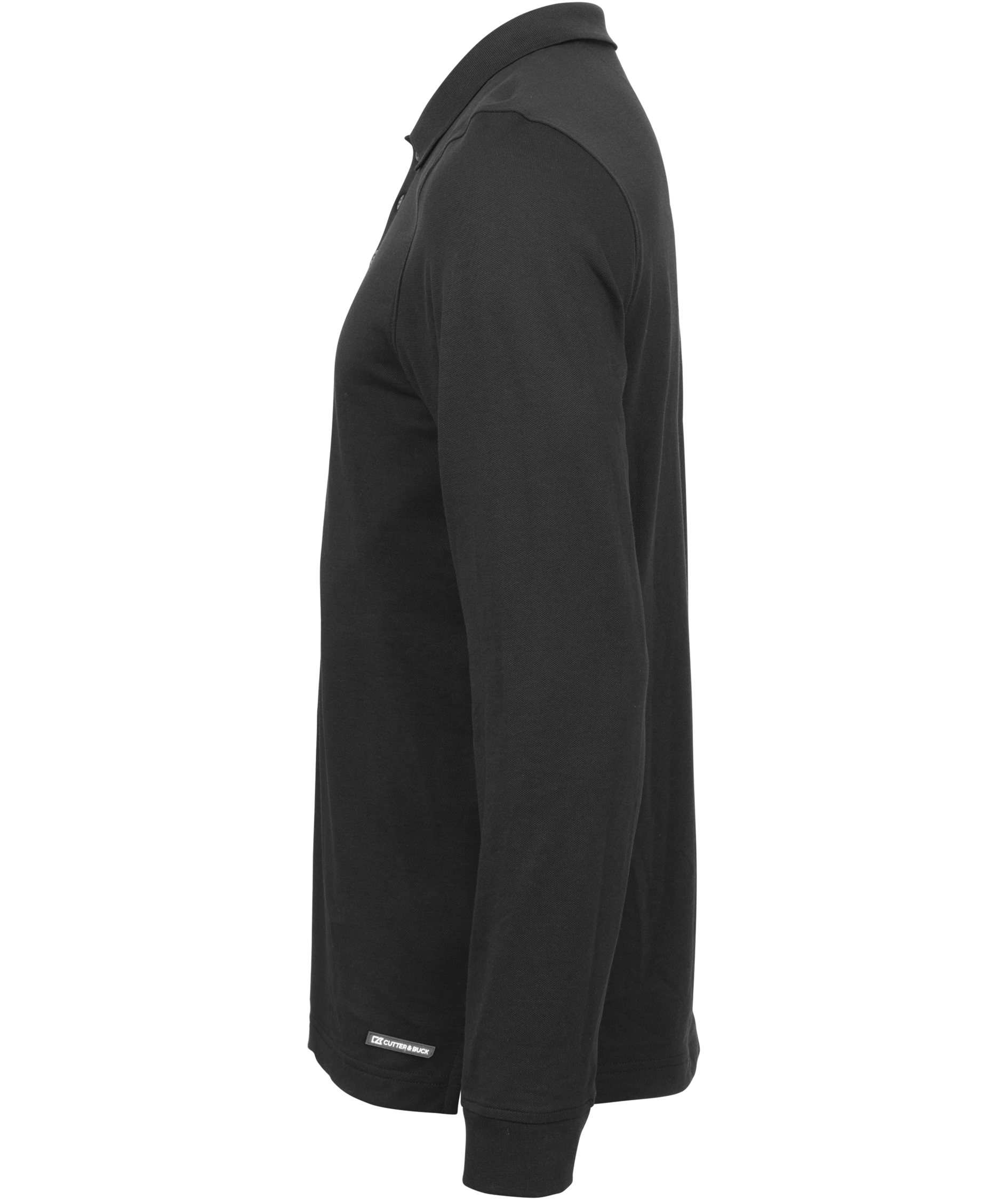 Cutter & Buck Advantage lang&aelig;rmet polo T-shirt, Sort, large image number 3