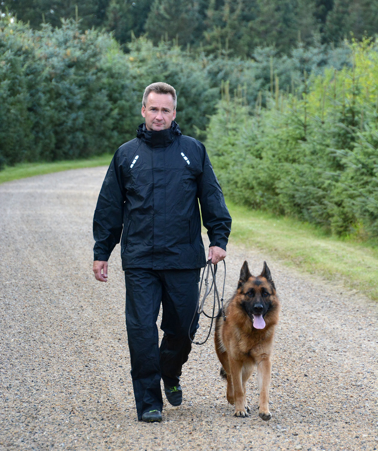 Lyngs&oslash;e PU regnt&oslash;j s&aelig;t LR1330, Sort, large image number 4