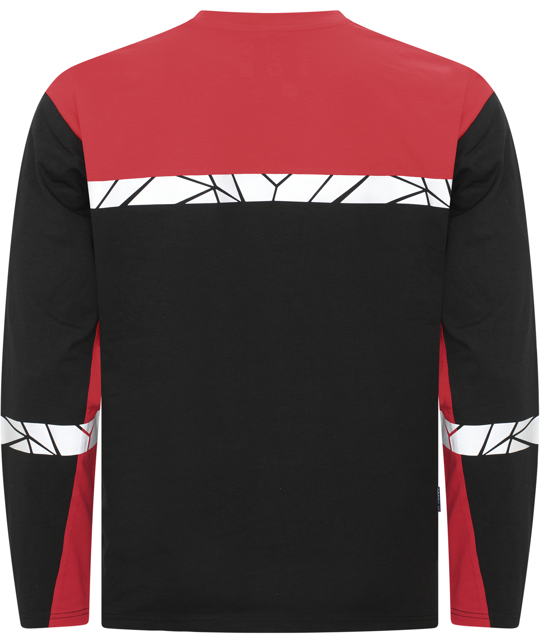 ProJob long-sleeved T-shirt 7002, Black/Red, large image number 1