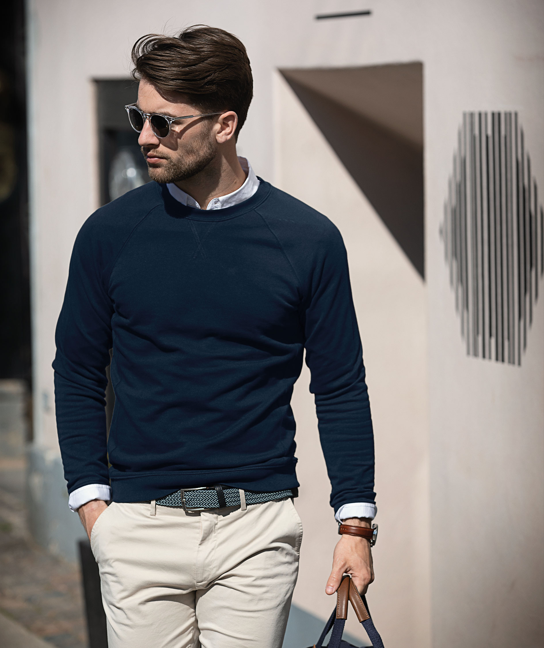 Nimbus Newport collegegenser, Navy, large image number 1