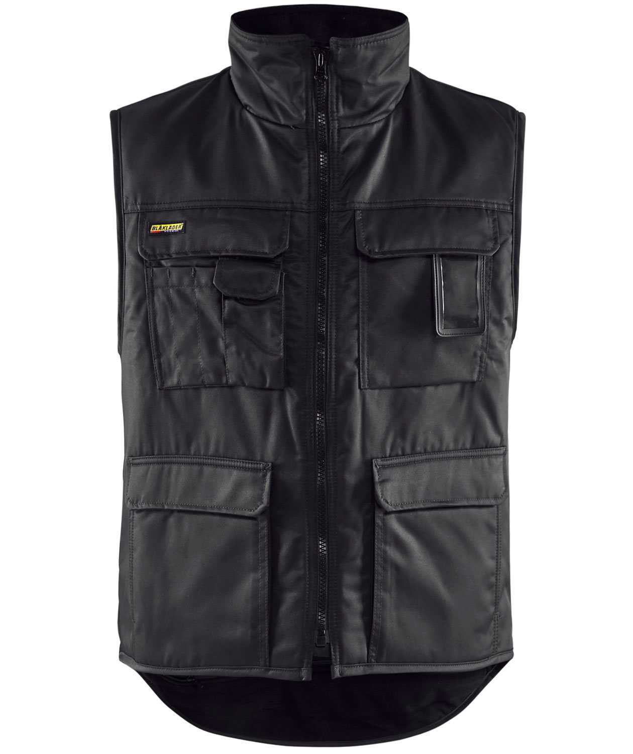 Bl&aring;kl&auml;der vinter arbeidsvest, Svart