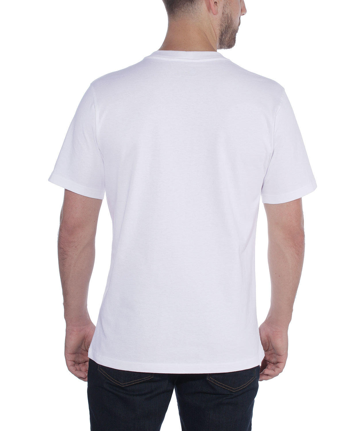 Carhartt Workwear Solid T-shirt, Vit, large image number 2
