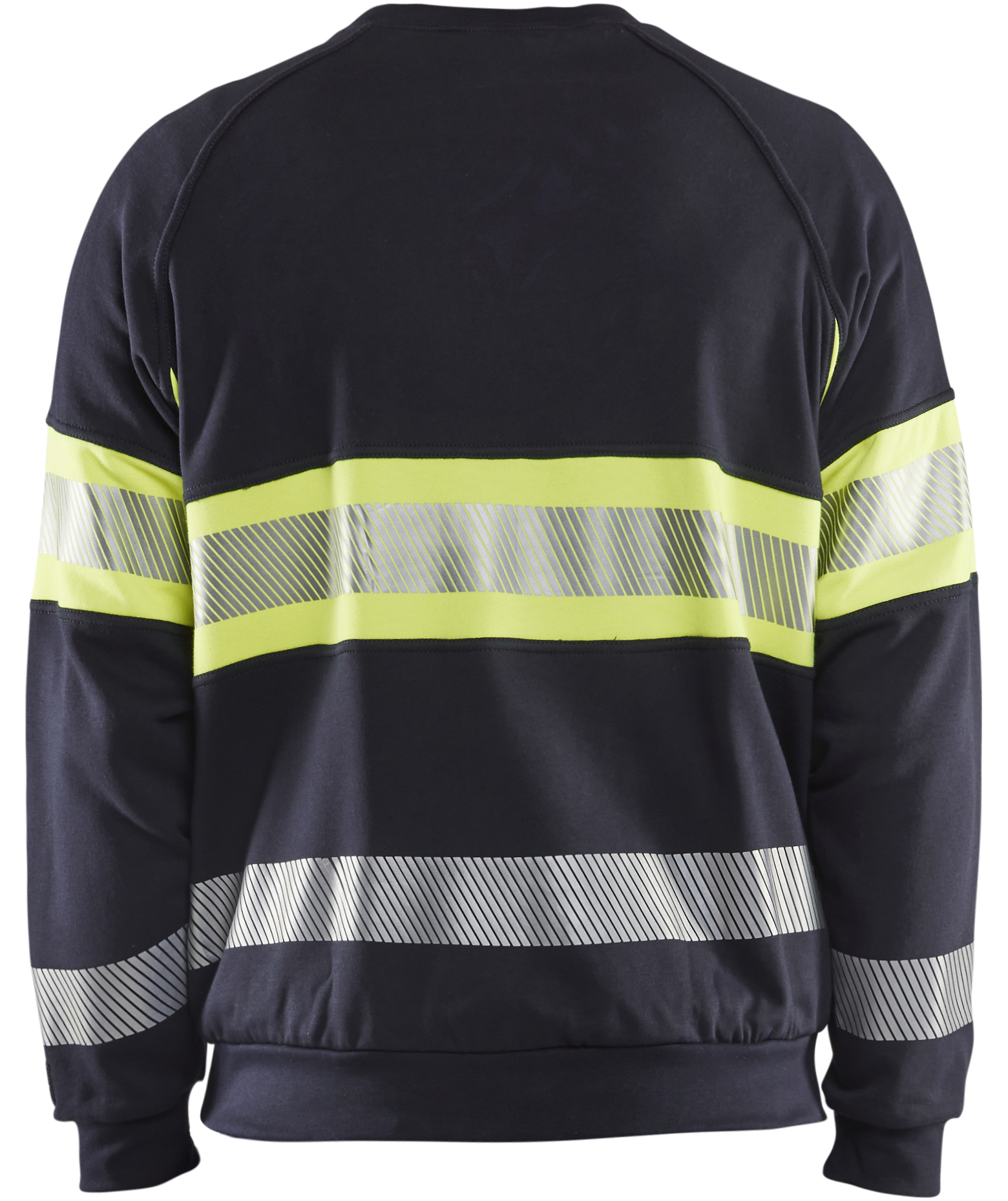 Bl&aring;kl&auml;der&nbsp;Multinorm sweatshirt, Marin/Hi-Vis gul