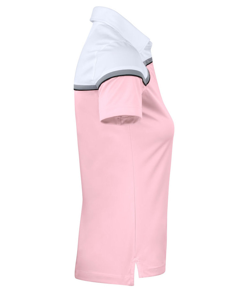 Cutter & Buck Seabeck pik&eacute;tr&ouml;ja dam, Pink/Vit, large image number 2