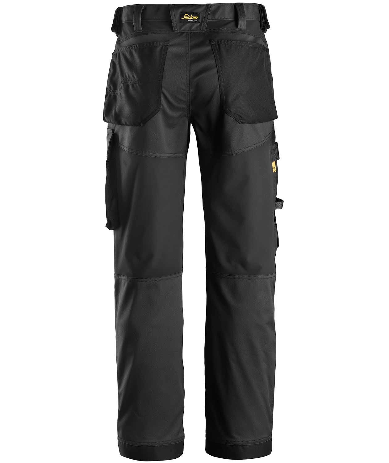 Snickers AllroundWork arbeidsbukse 6351, Svart, large image number 2