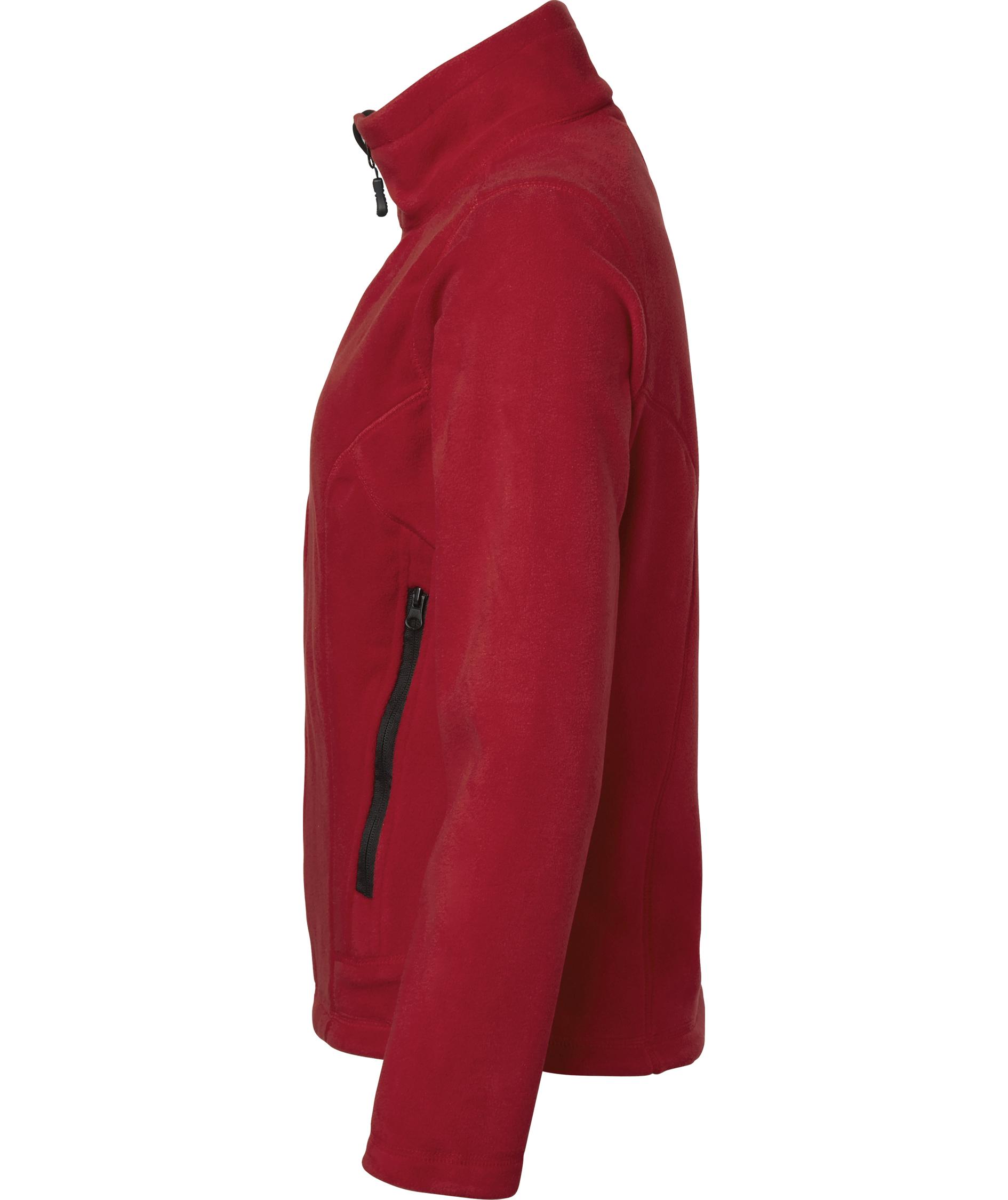 Top Swede Damen Fleecejacke 1642, Rot, large image number 3