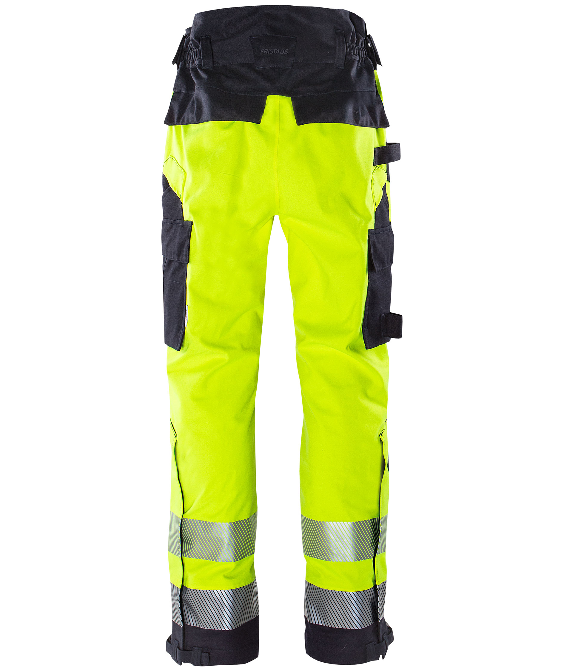 Fristads Airtech skalbukser 2525 ATHR, Hi-Vis gul/marine, large image number 3