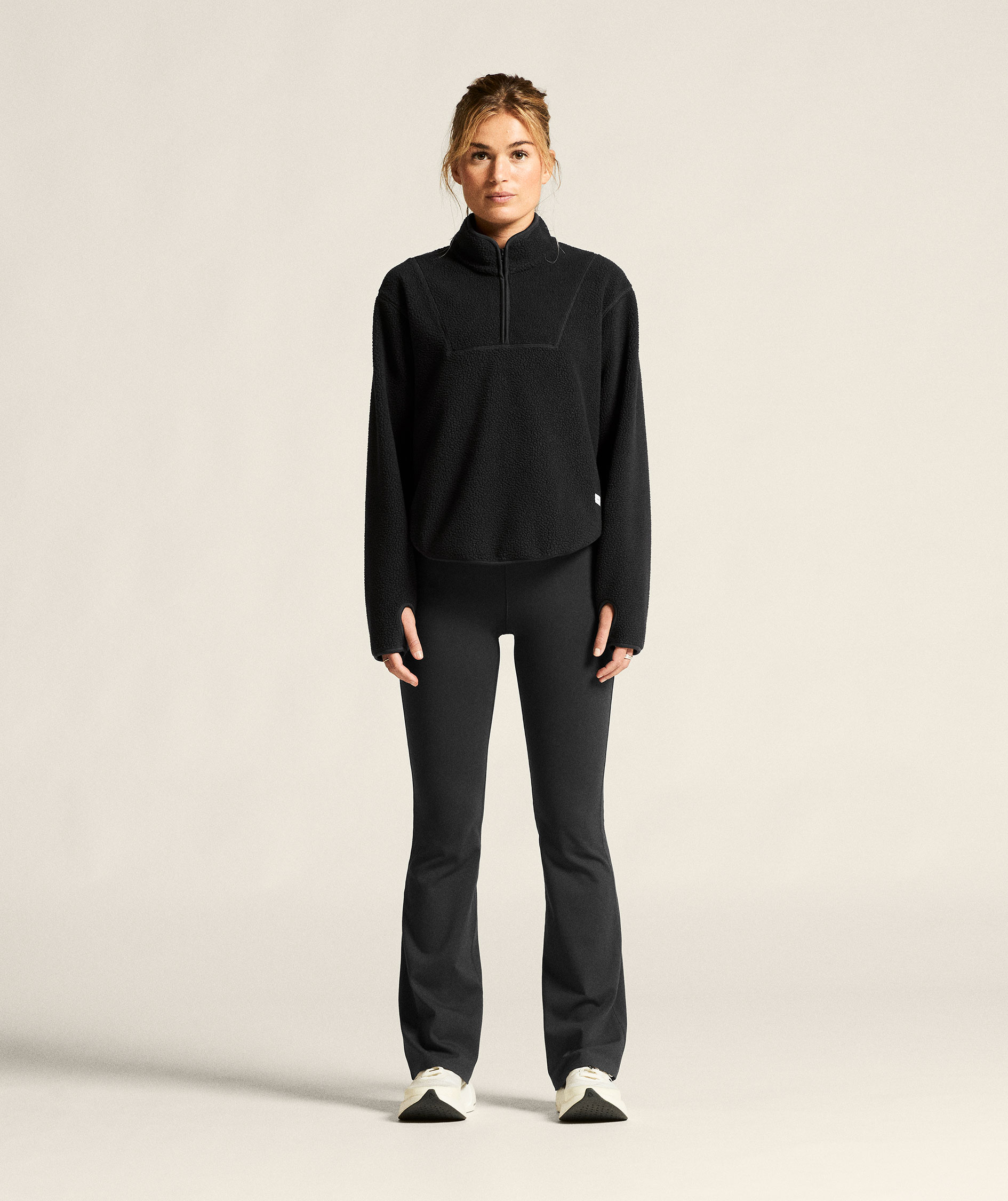 Craft Join half zip p&auml;lsfibertr&ouml;ja dam, Black, large image number 6